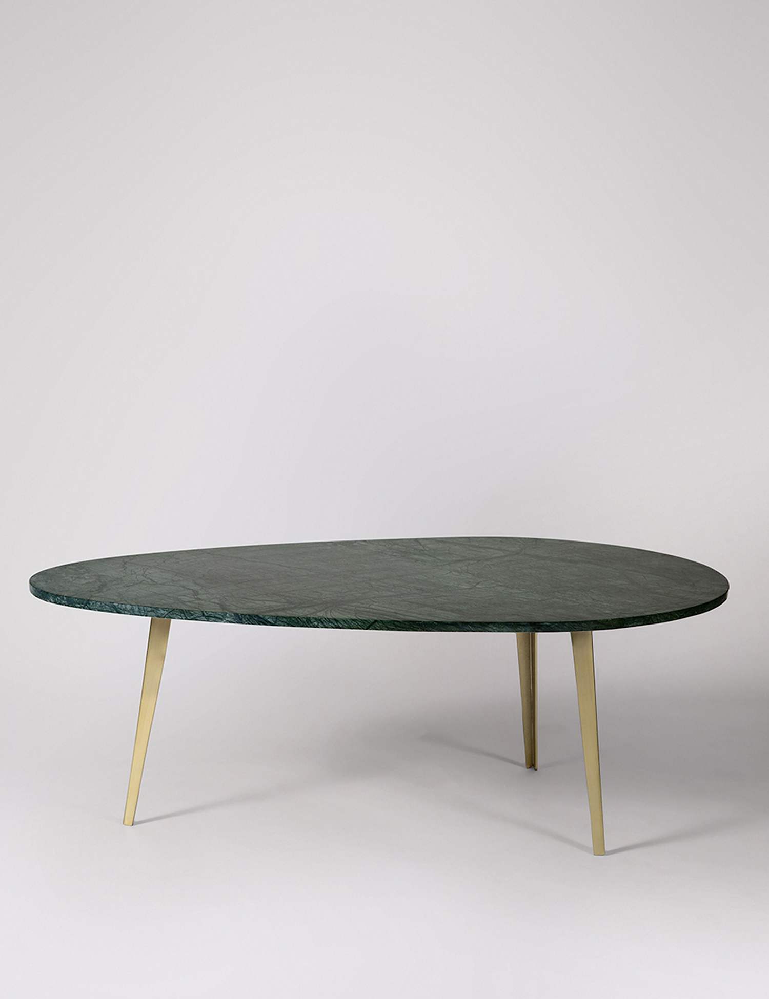 Swoon Kitson Green Marble Coffee Table Dark Green