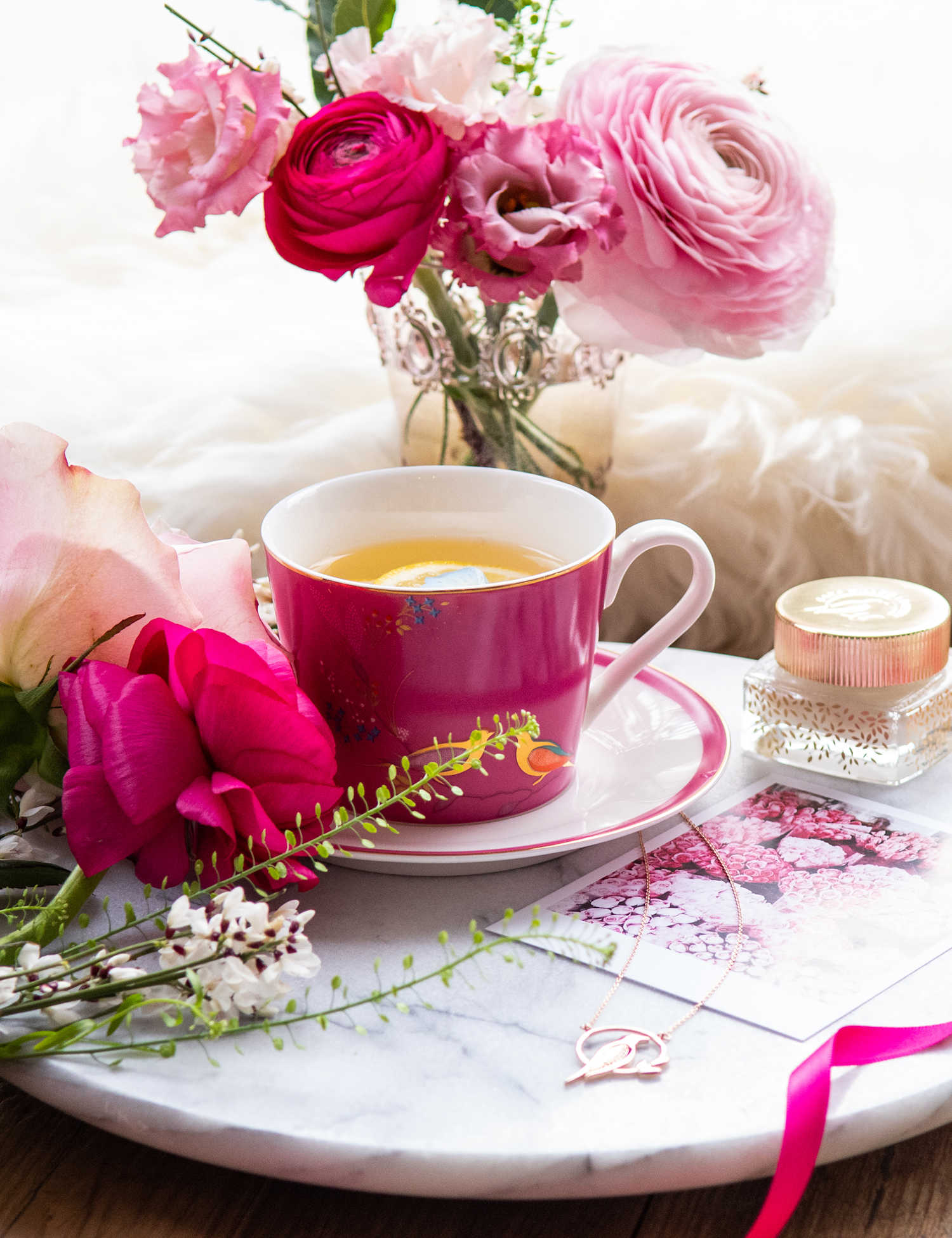 Image of Sara Miller Chelsea Cup & Saucer&hellip;