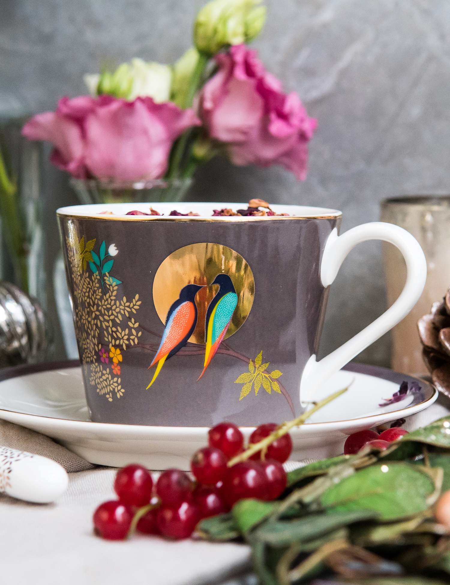 Image of Sara Miller Chelsea Cup & Saucer&hellip;