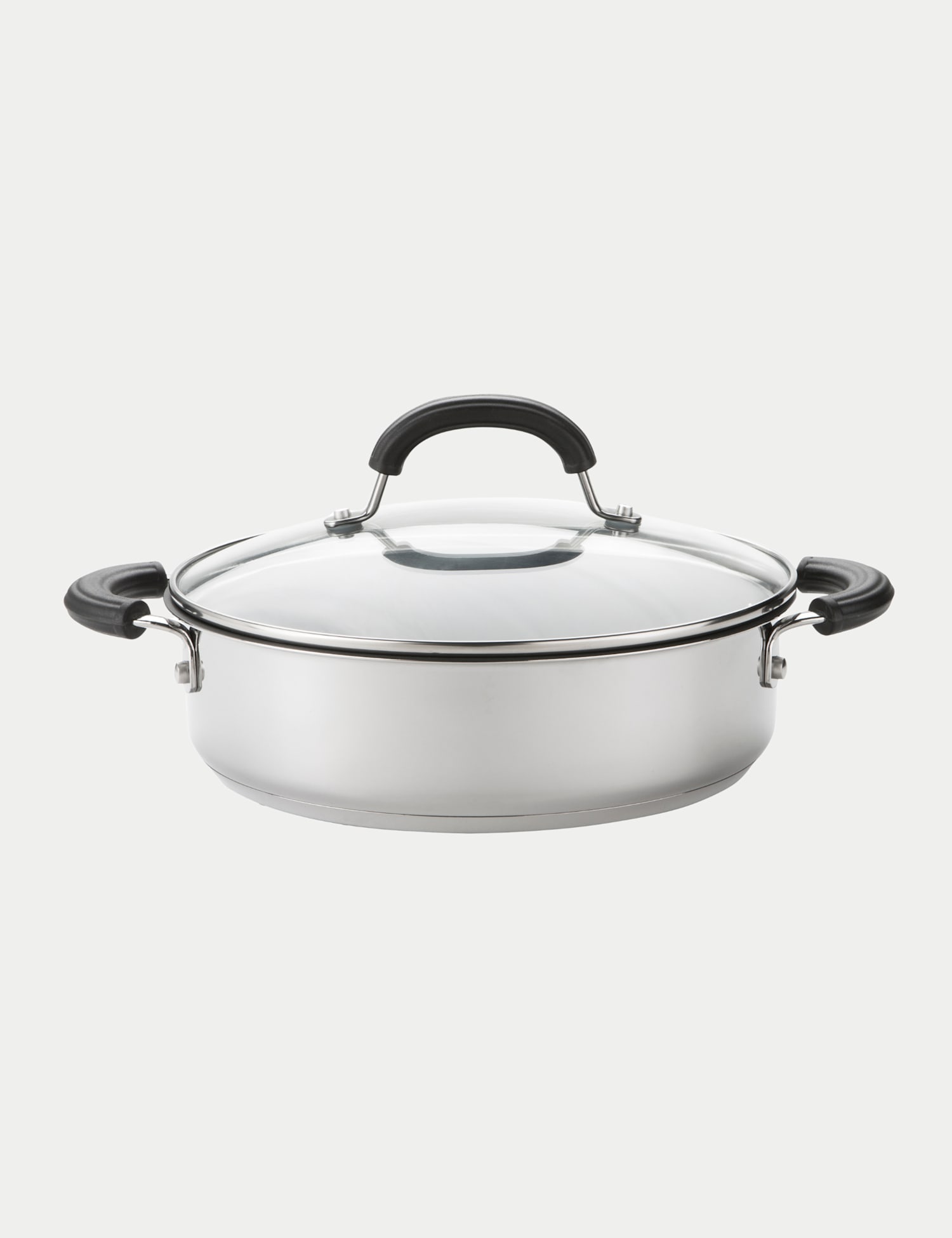 Image of Circulon Stainless Steel 24cm Casserole Dish&hellip;