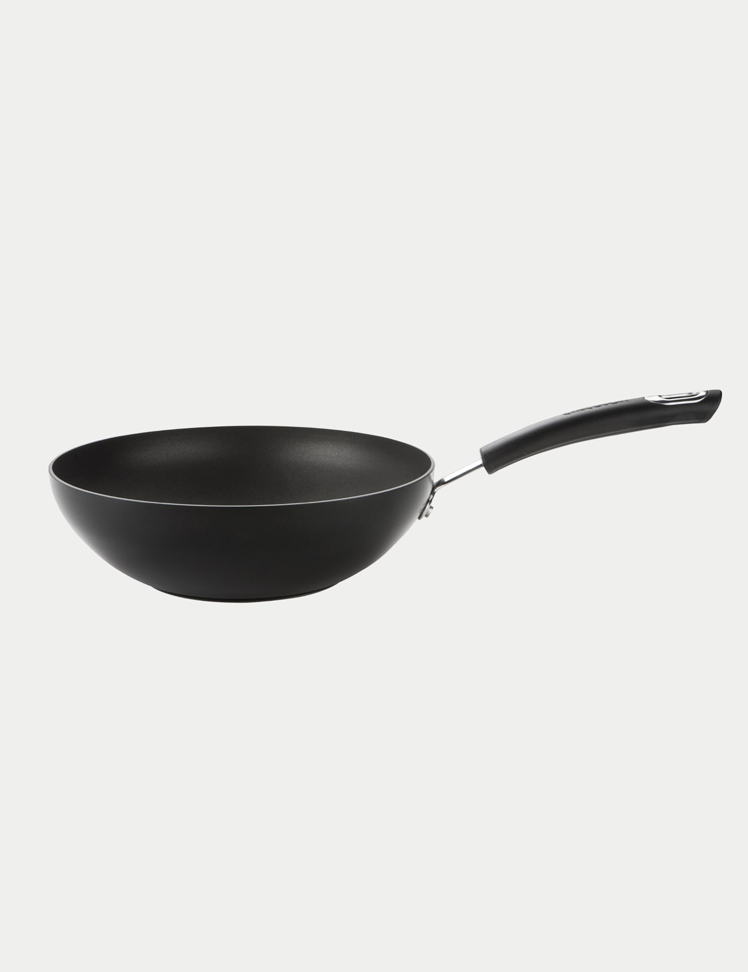 Image of Circulon Aluminium 30cm Non-Stick Wok Black
