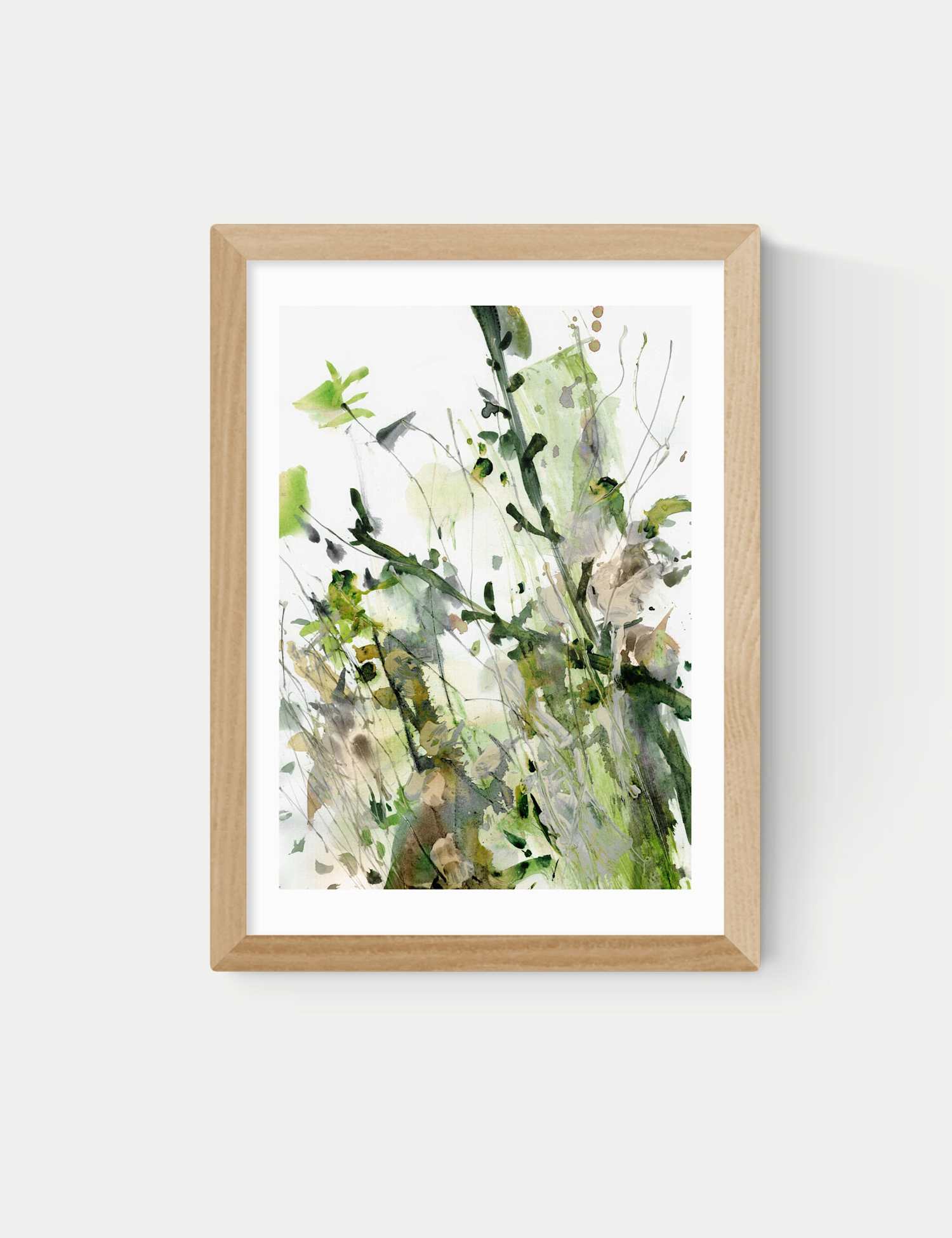 East End Prints Nature's Way Floral Framed Art Natural