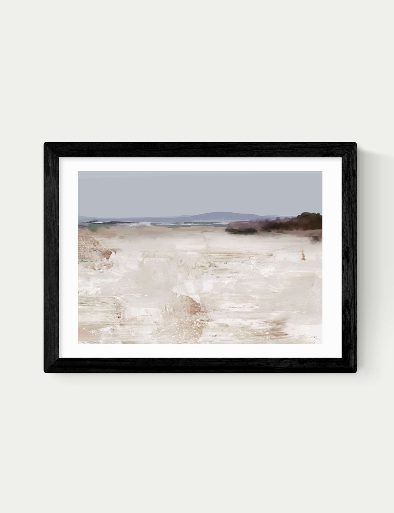 East End Prints Cali Framed Art Print Black