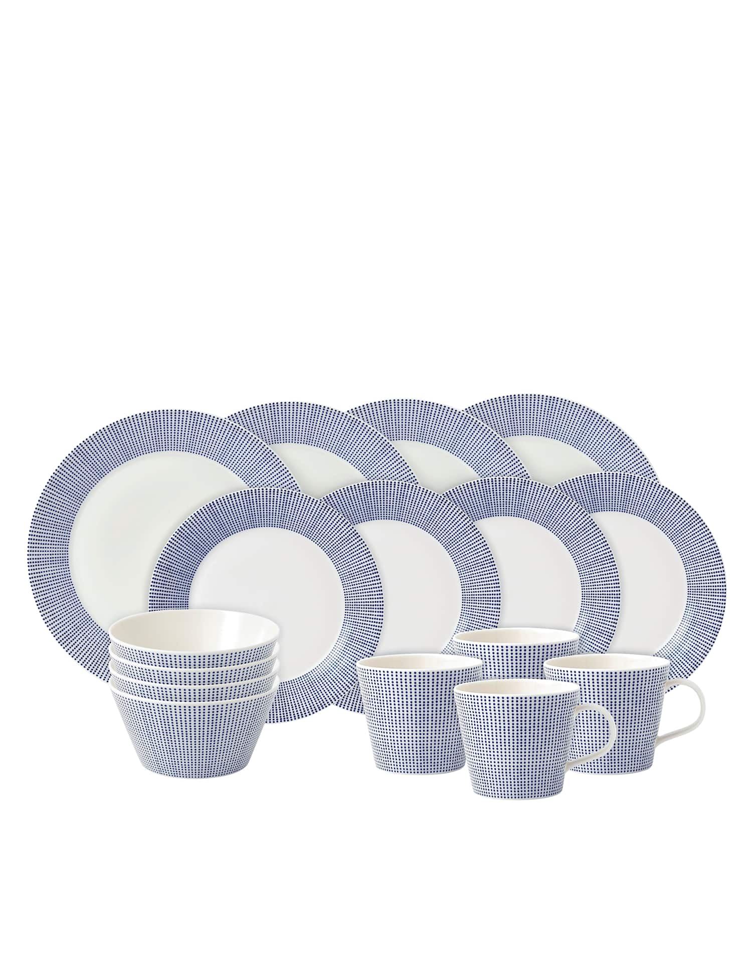 Image of Royal Doulton 16 Piece Pacific Dot&hellip;