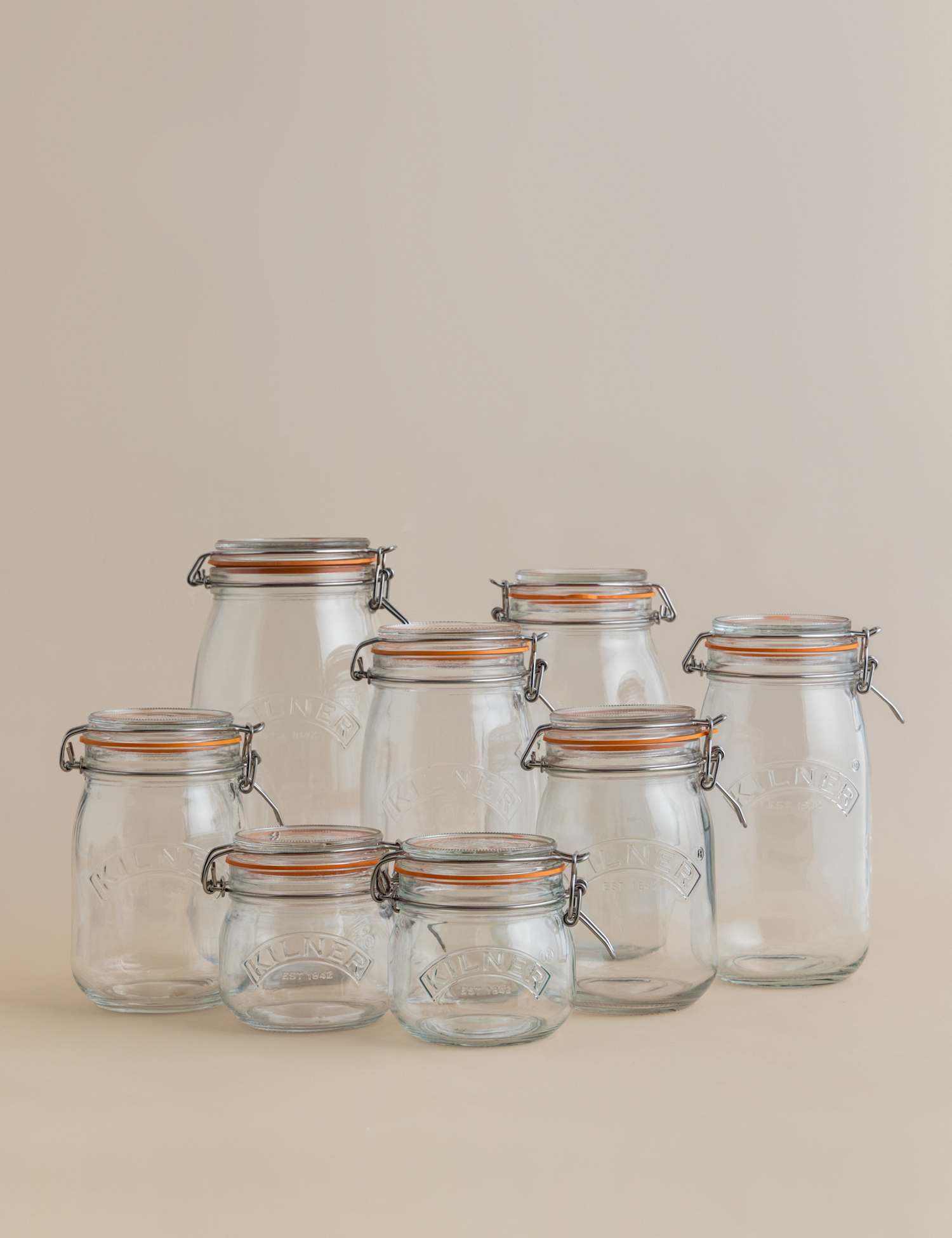 Image of Kilner Set of 8 Round Clip&hellip;