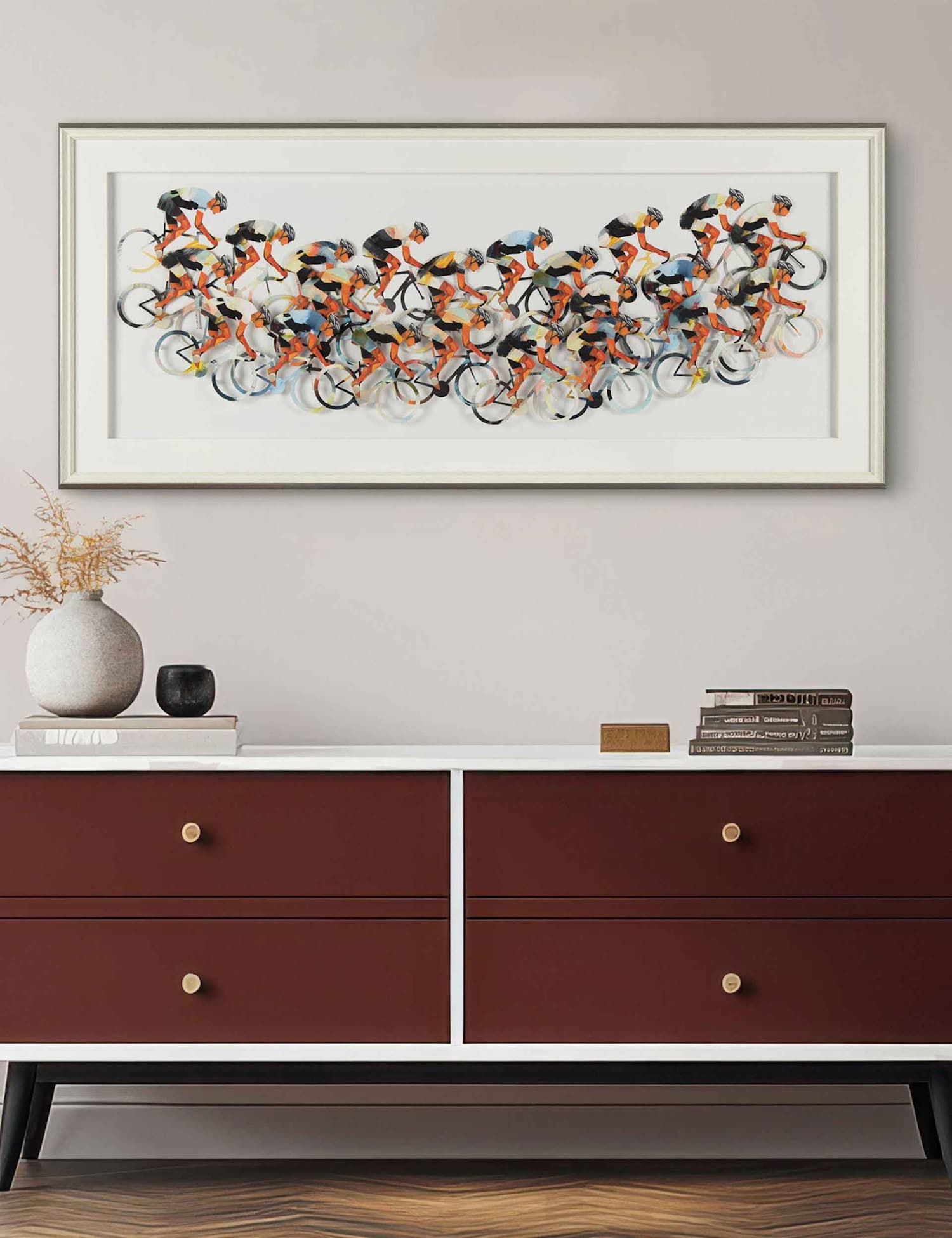 Gallery Direct Peloton Framed Art Multi