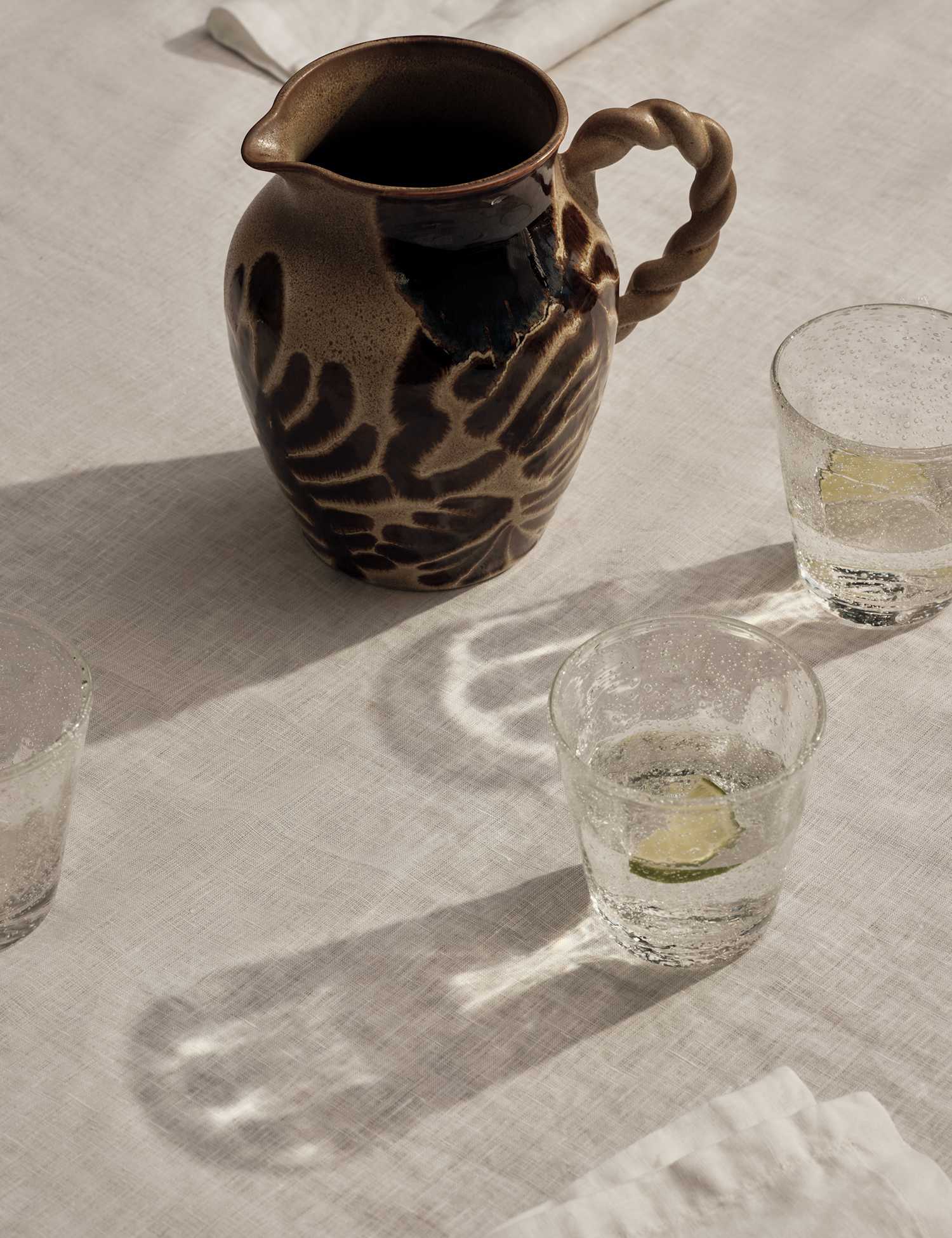 Image of M&S Painterly Jug Natural