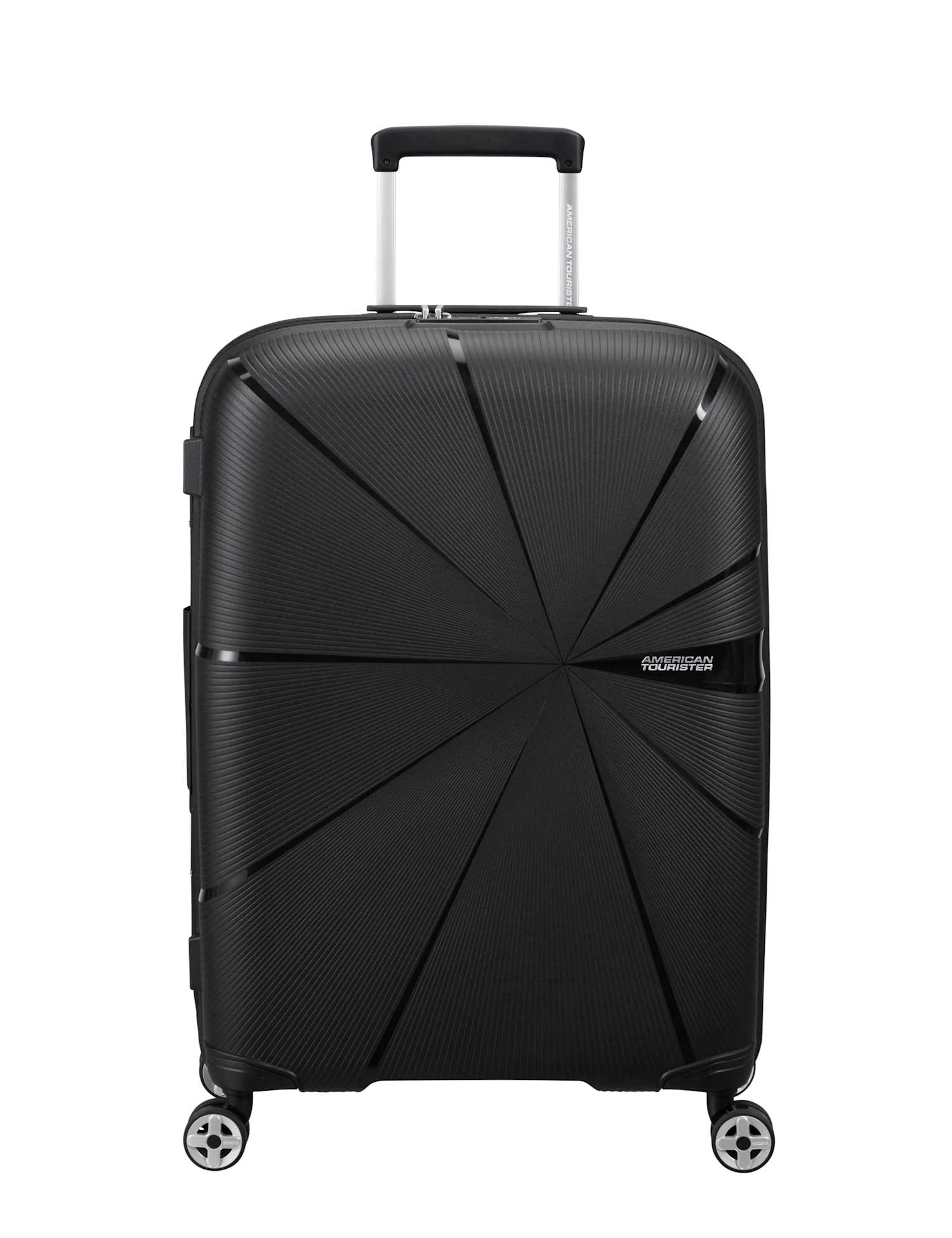 American Tourister Starvibe 4 Wheel Hard Shell Medium Suitcase Black