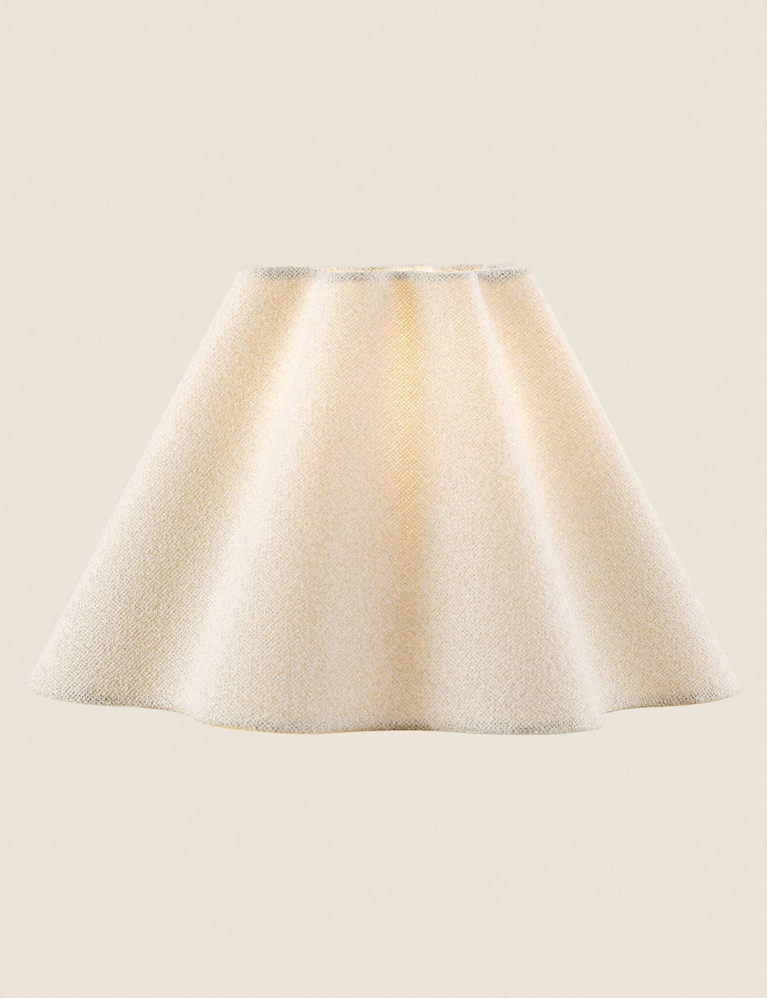Laura Ashley Wavy Lamp Shade Cream