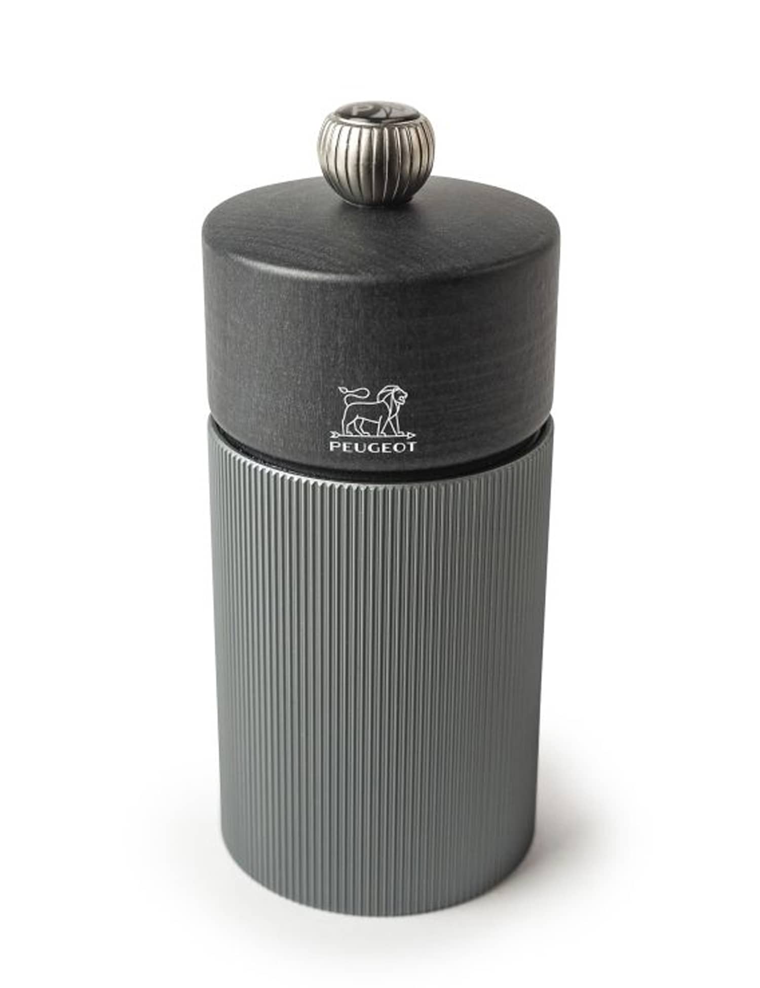 Image of Peugeot Wooden Pepper Mill 12cm Charcoal