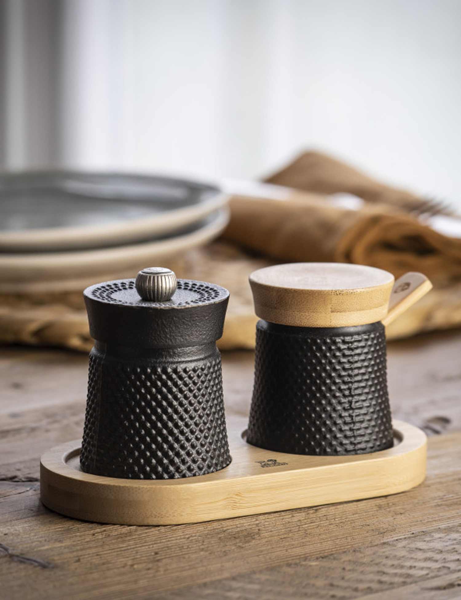 Image of Peugeot Salt & Pepper Mills Black