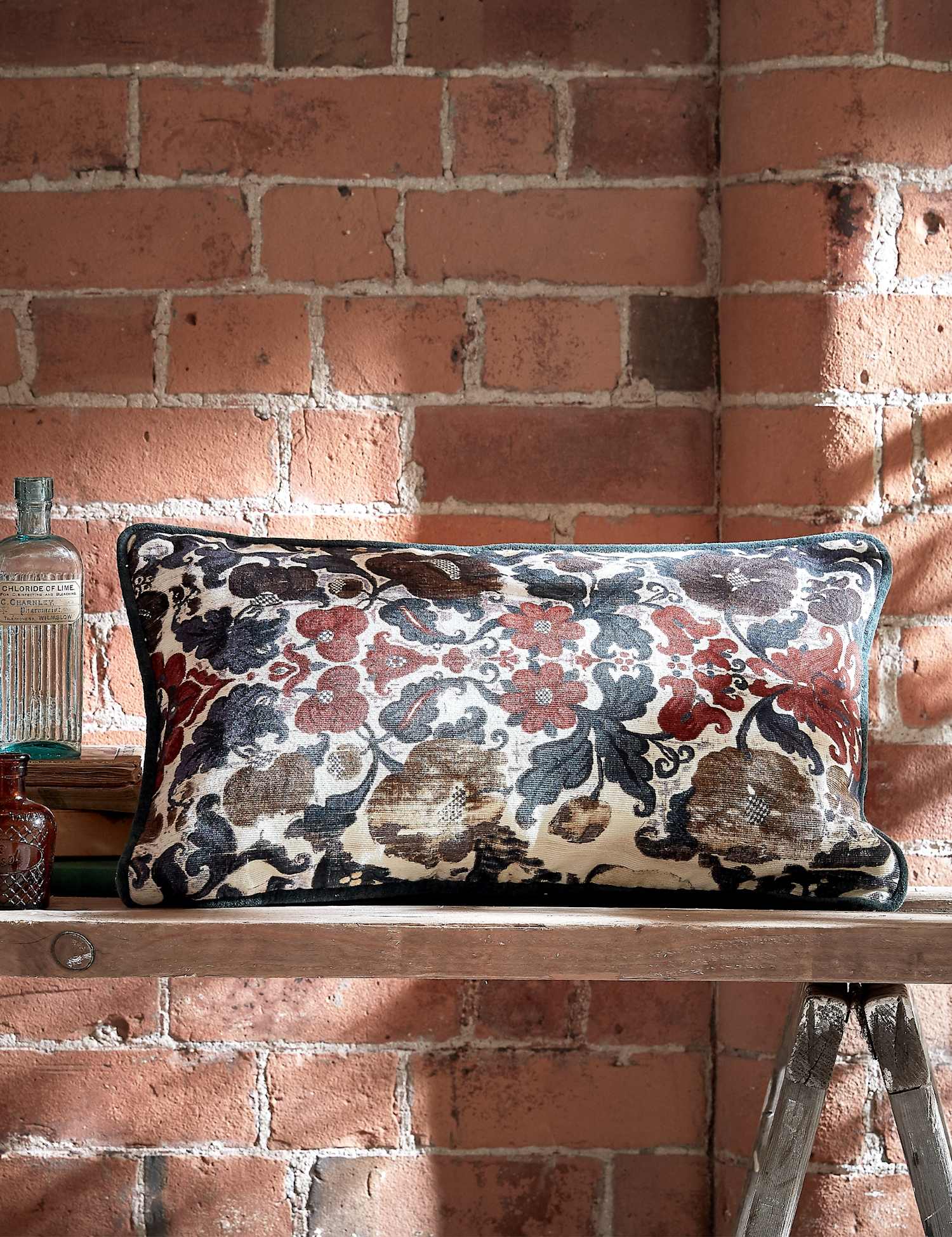 Historic Royal Palaces Pure Cotton Modena Cushion Multi