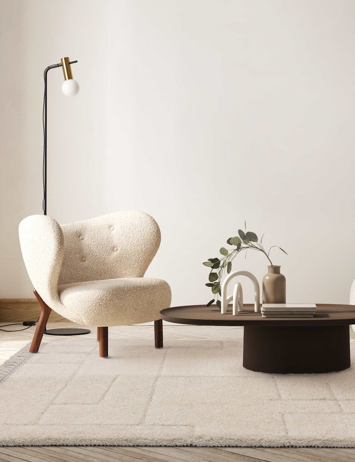 Asiatic Fes Rug Ivory