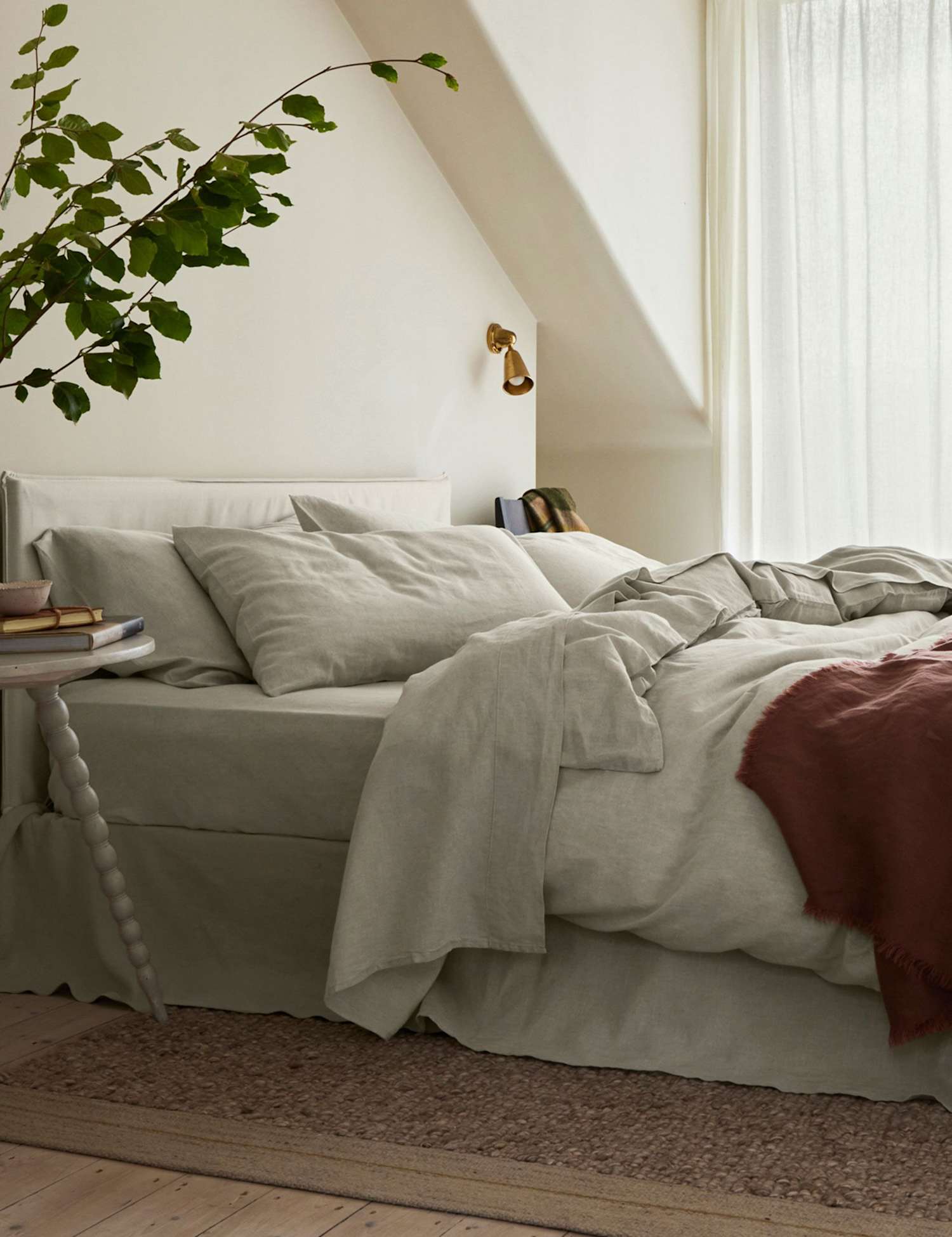 Piglet In Bed Linen Rich Duvet Cover Oatmeal