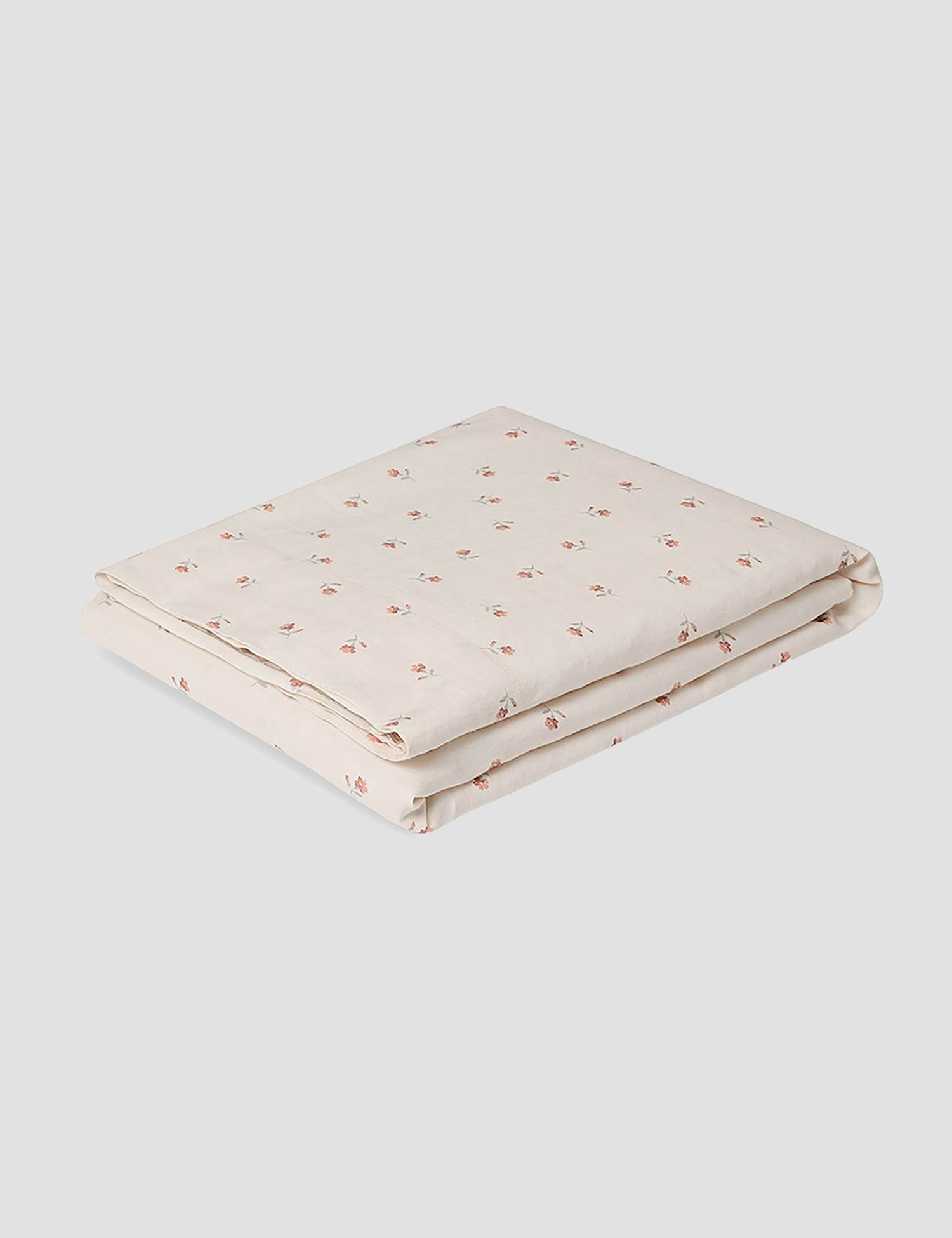 Piglet In Bed Linen Rich Printed Flat Sheet Pearl