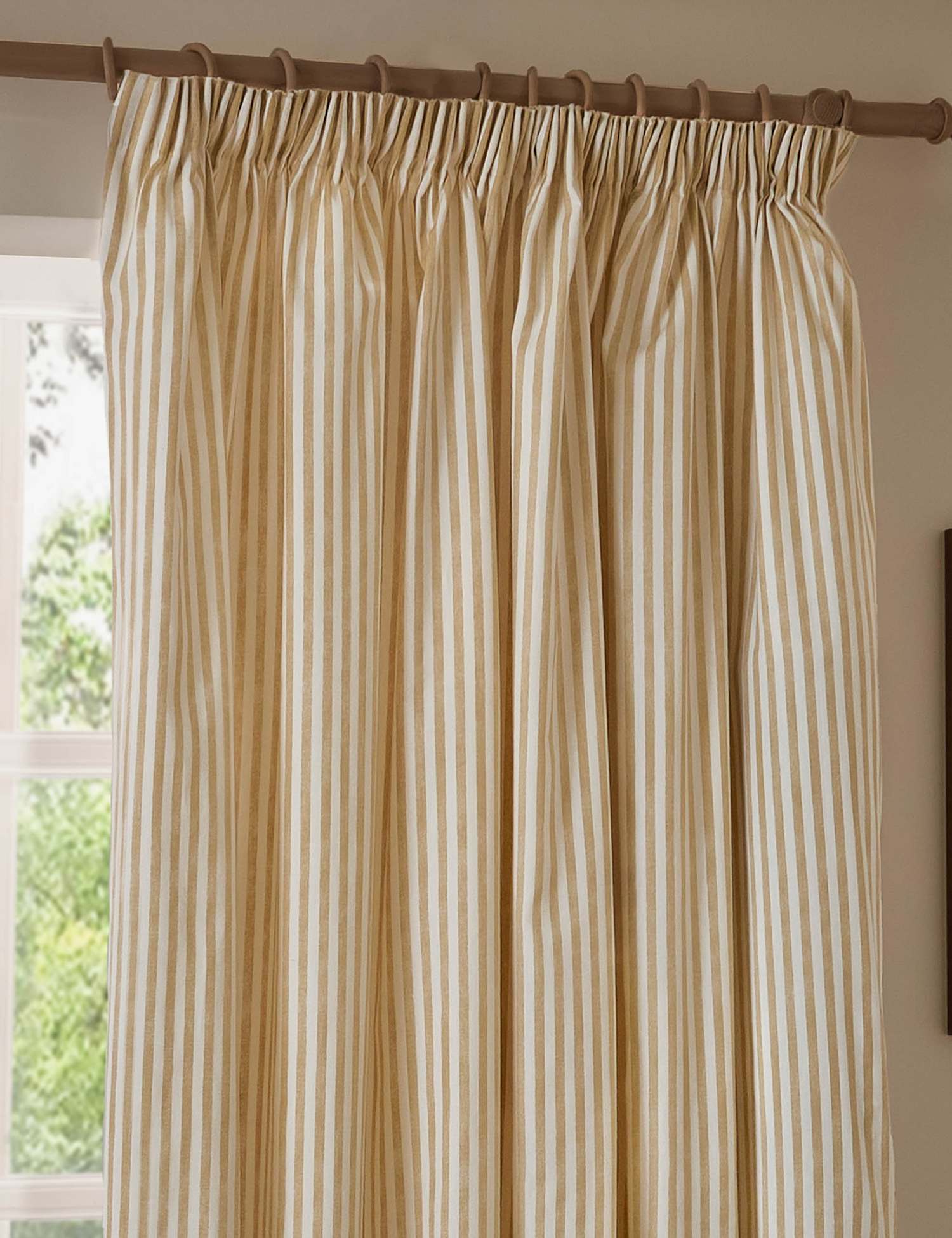 YARD Hebden Blackout Pencil Pleat Curtains Yellow Mix