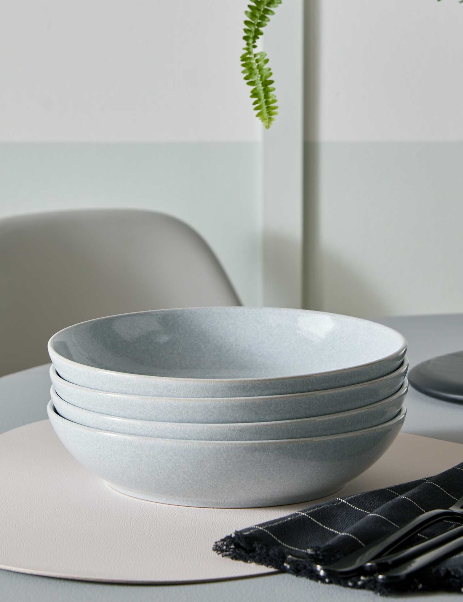 Image of Denby Set of 4 Dove Grey&hellip;