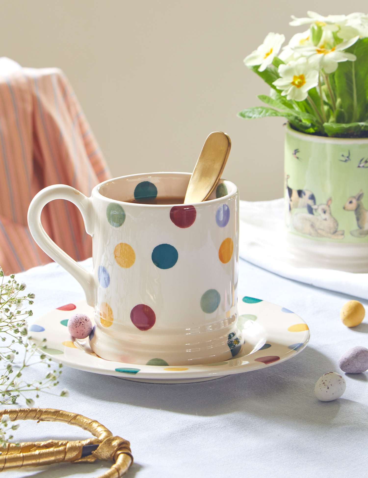 Image of Emma Bridgewater Polka Dot Mug Multi