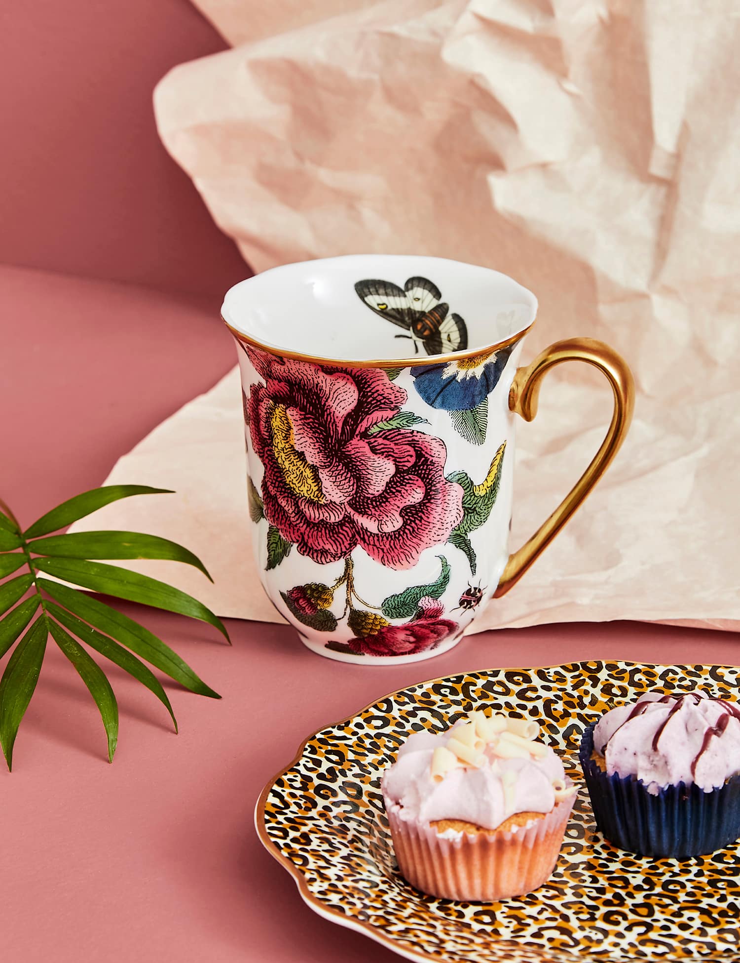 Image of Spode Creatures of Curiousity Floral Mug&hellip;