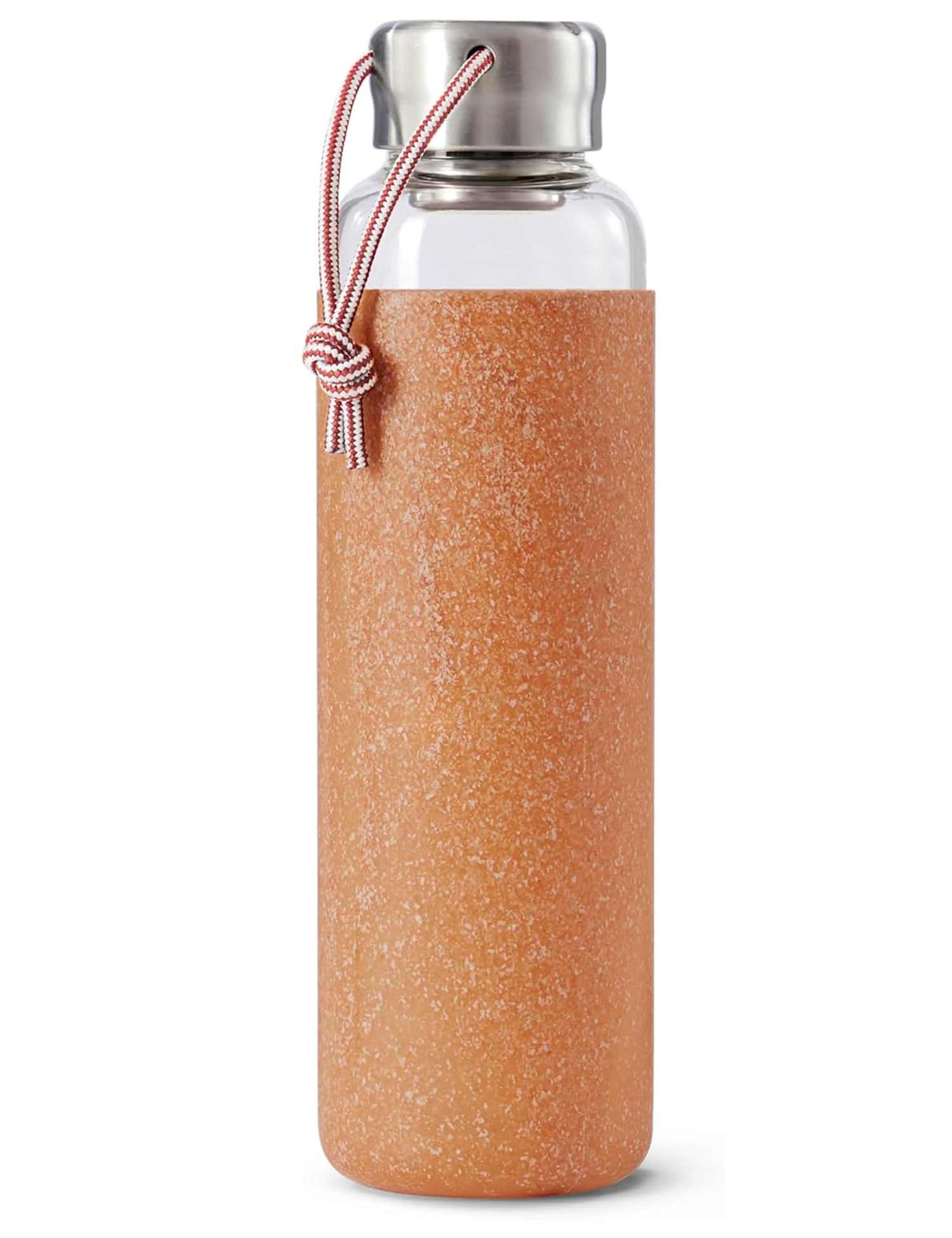 Image of Black+Blum Glass Water Bottle Brown