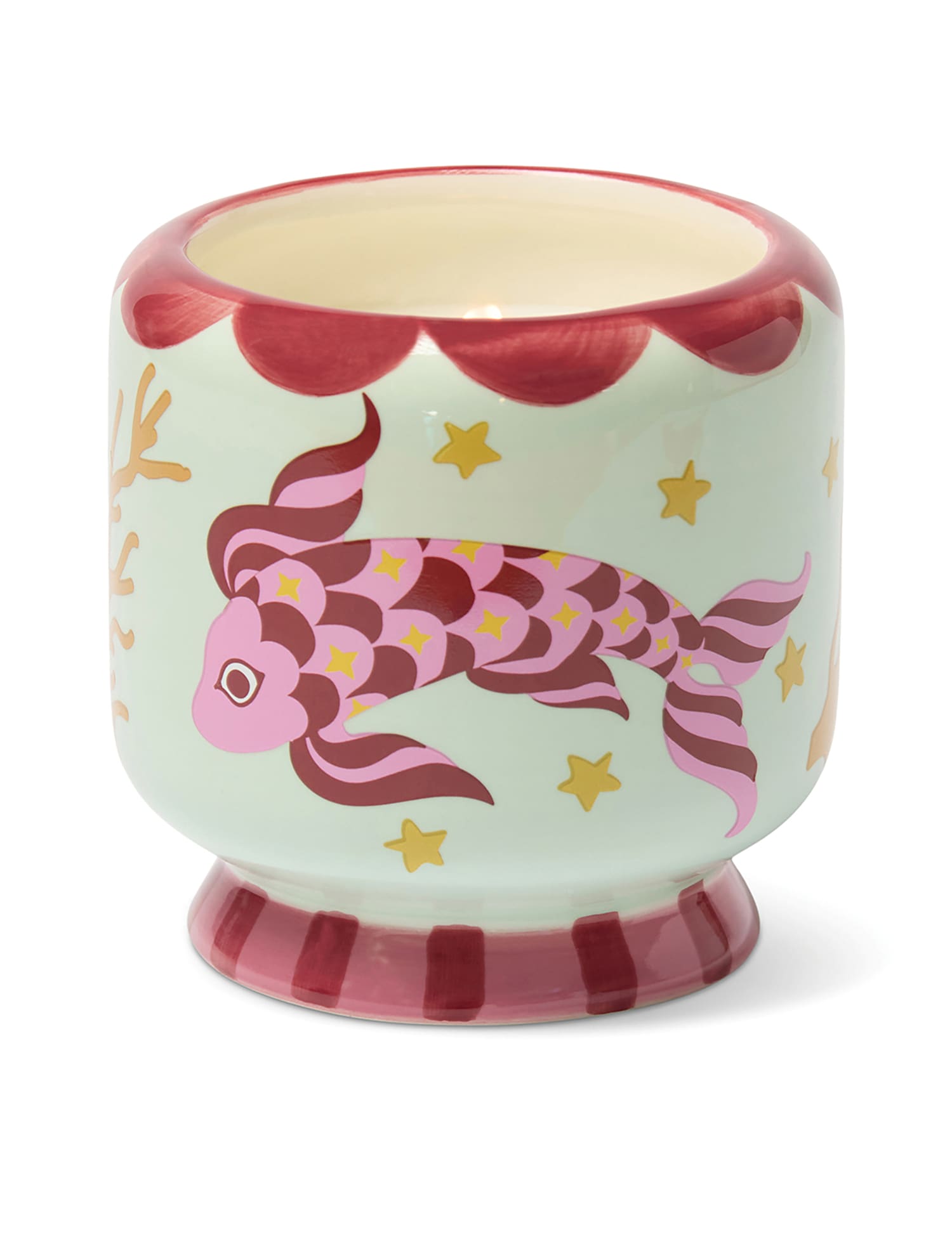 Paddywax A Dopo Koi Fish Sea Salt & Sage Ceramic Candle 226g No Colour