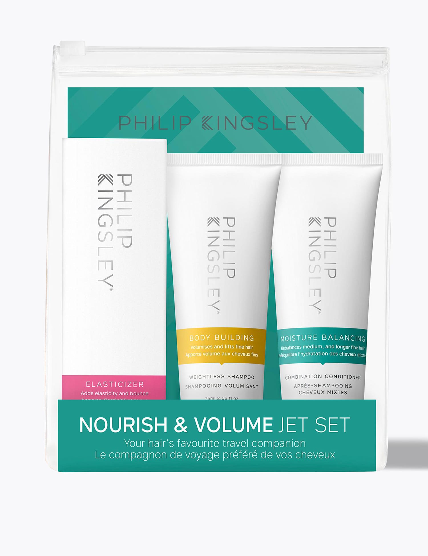 Philip Kingsley Nourish and Volume Jet Set No Colour