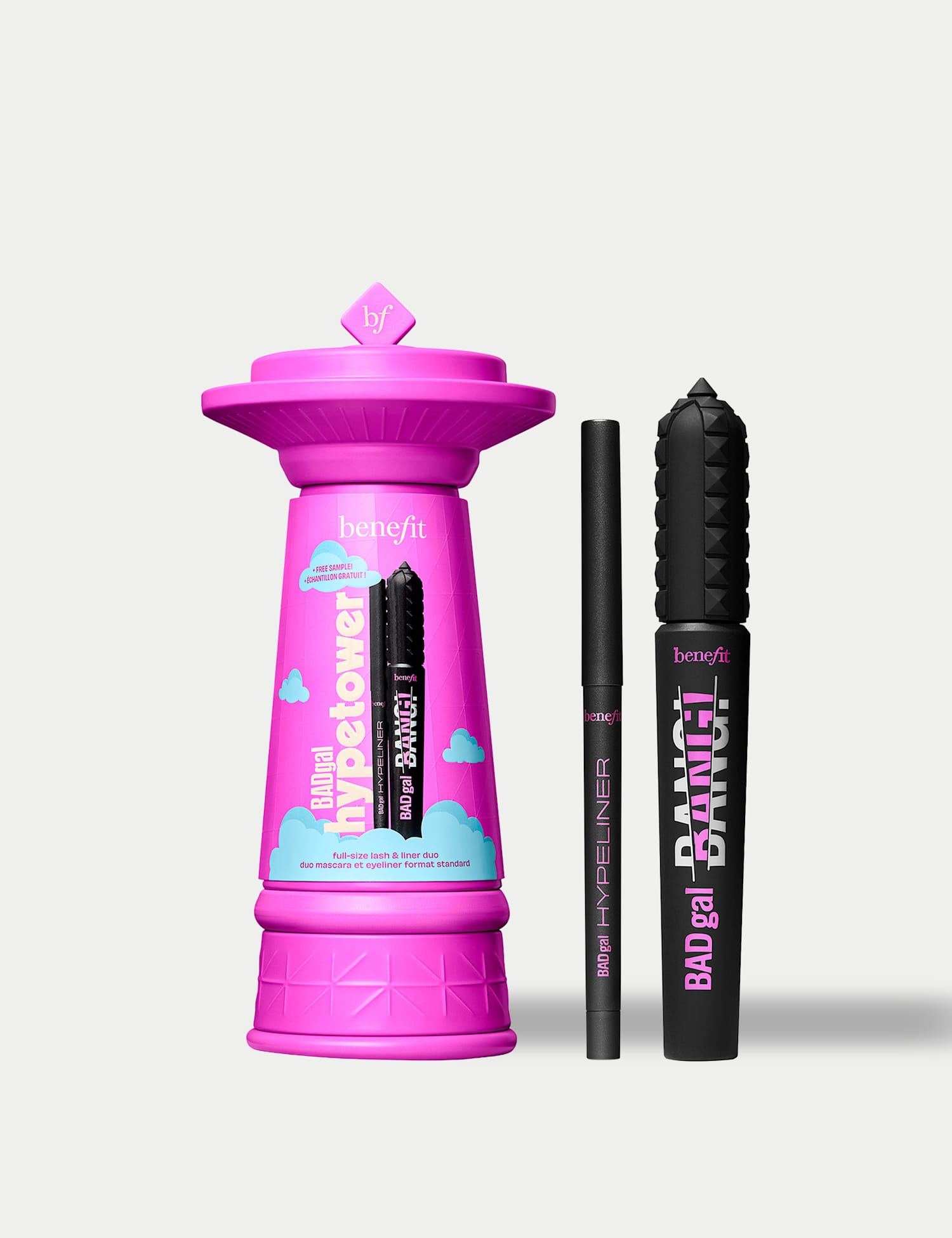 BENEFIT BADgal Hypetower Mascara & Eyeliner Duo Gift Set No Colour