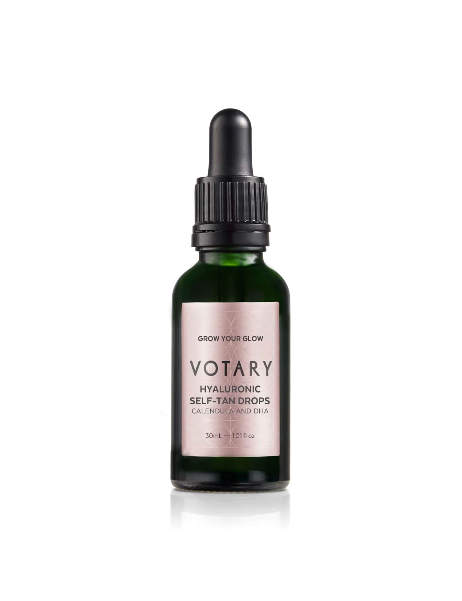 Votary Hyaluronic Self-Tan Drops Calendula and DHA 30ml No Colour
