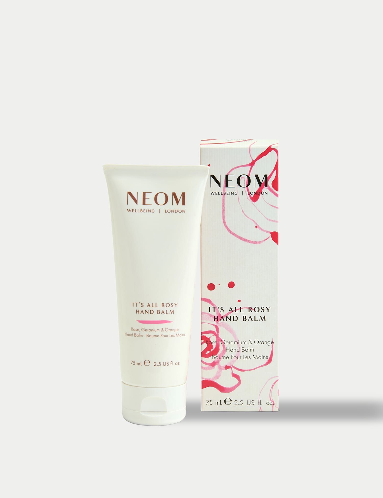 NEOM Wellbeing It's All Rosy Hand Balm 75ml No Colour