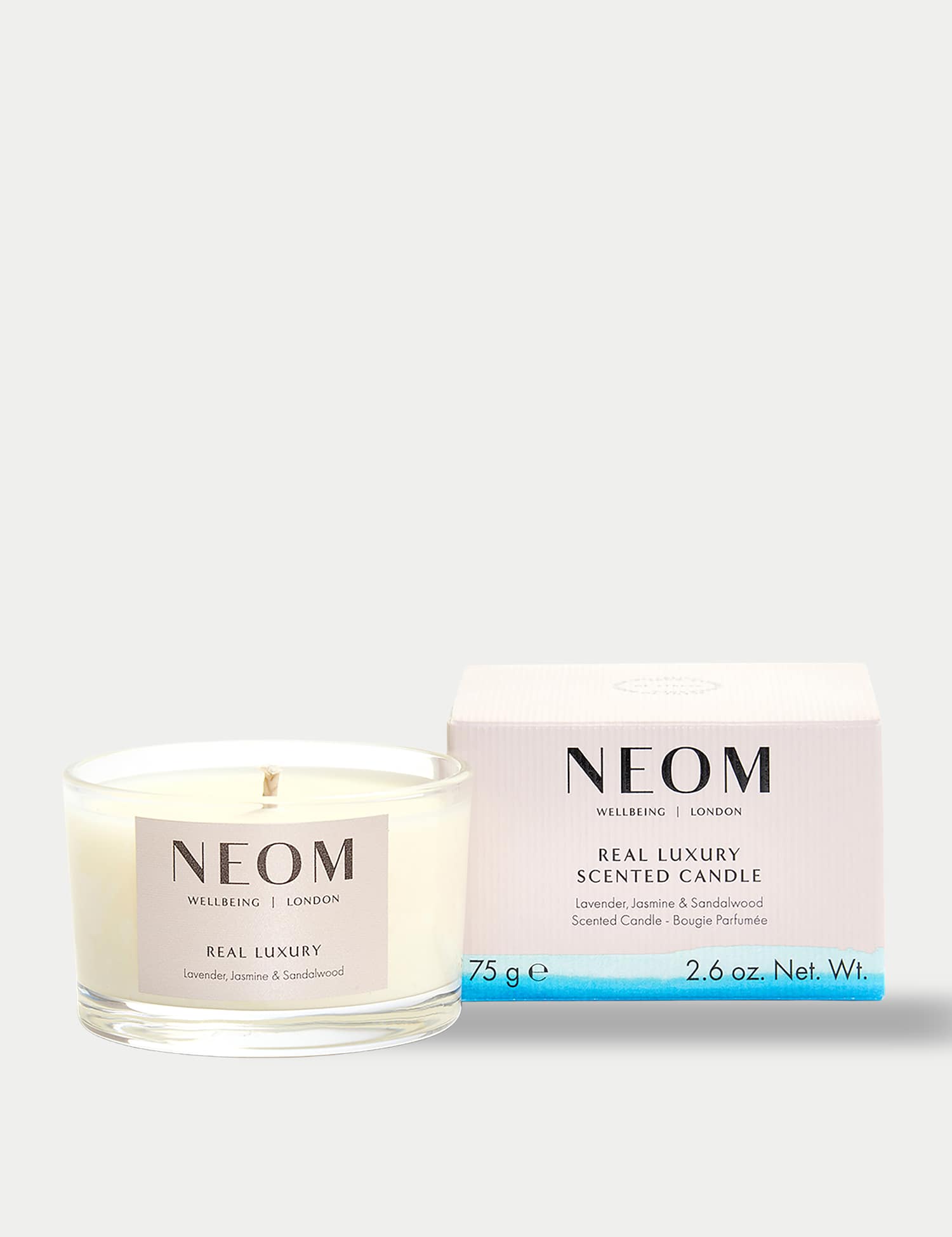 NEOM Wellbeing Real Luxury Travel Candle75 g No Colour