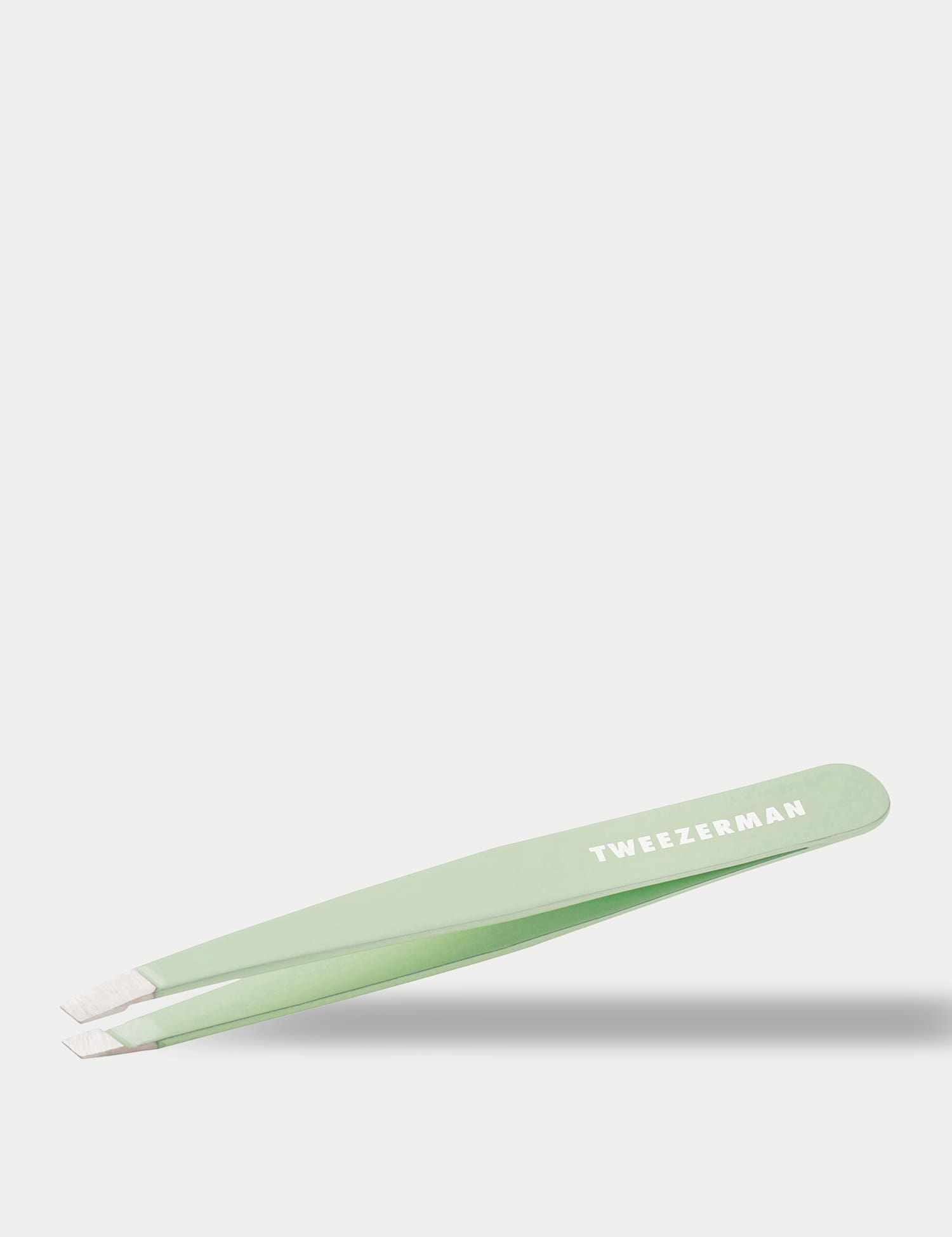 TWEEZERMAN Full Slant Tweezer Pistachio