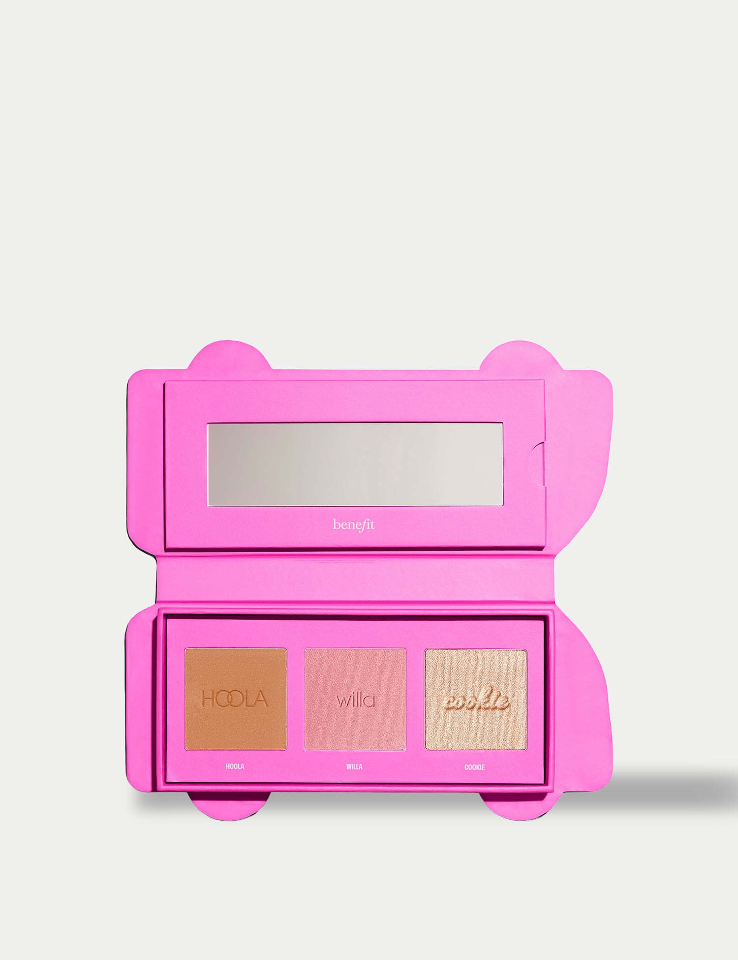 BENEFIT Beauty Bus Stop Hoola Bronzer Blusher & Highlighter Cheek Gift Palette No Colour