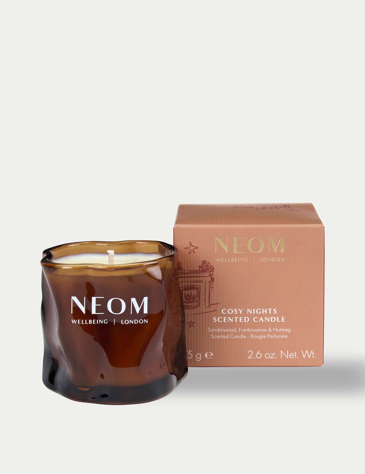 NEOM Wellbeing Cosy Nights Travel Candle 75g No Colour