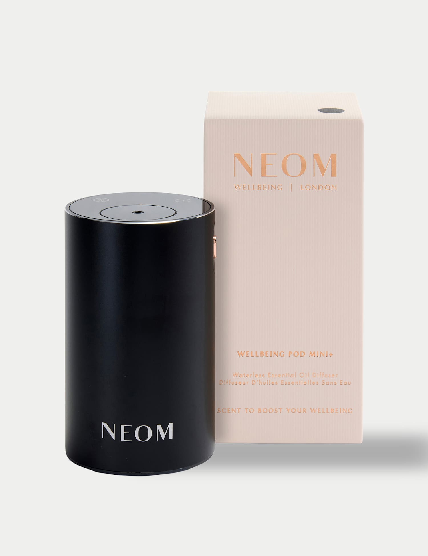NEOM Wellbeing Pod Mini + Black Denim