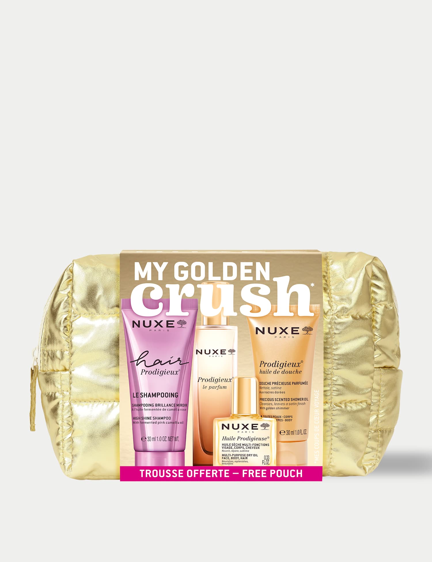 NUXE My Golden Crush Travel Set No Colour