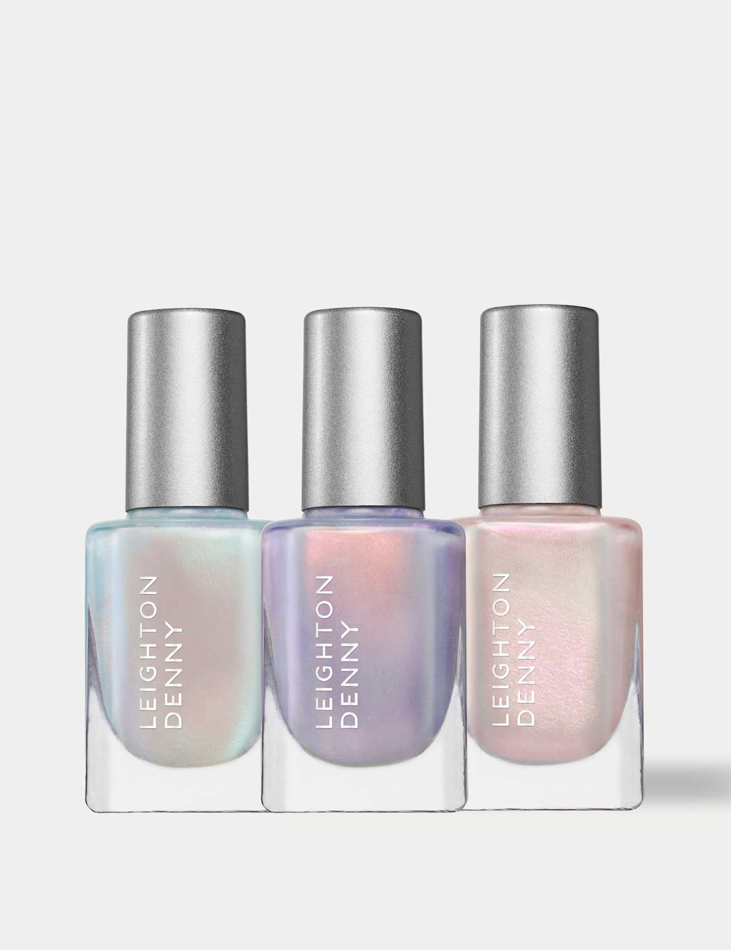 Leighton Denny Glazed Collection Nail Polish Gift Set 3 x 13.5ml - Saving over 35% No Colour