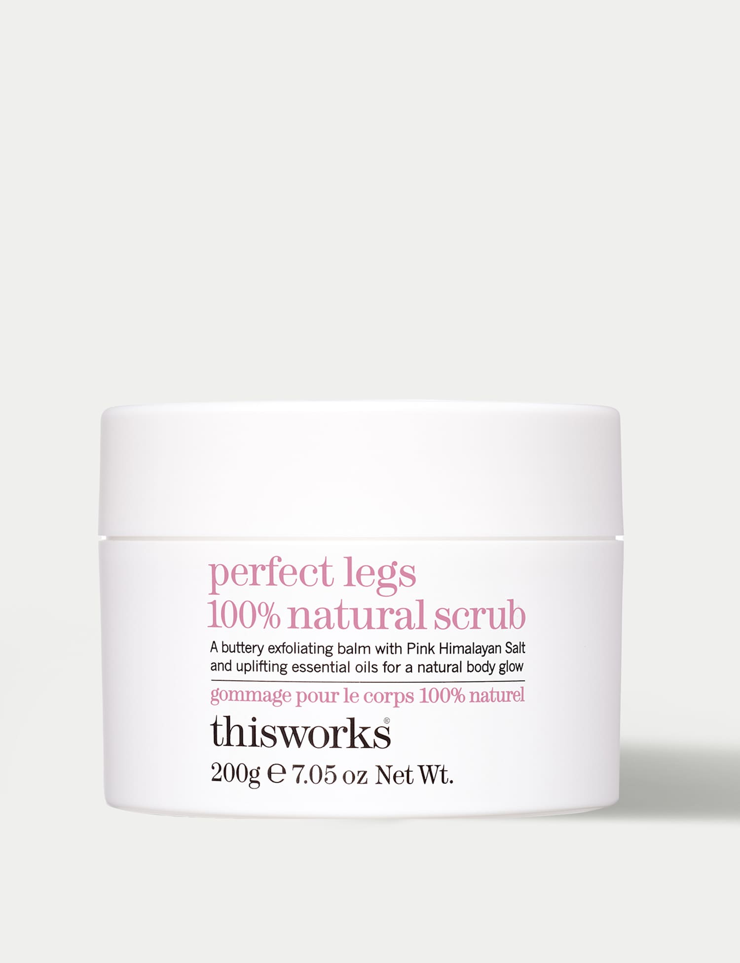 This Works Perfect Legs Natural Scrub 200gm No Colour