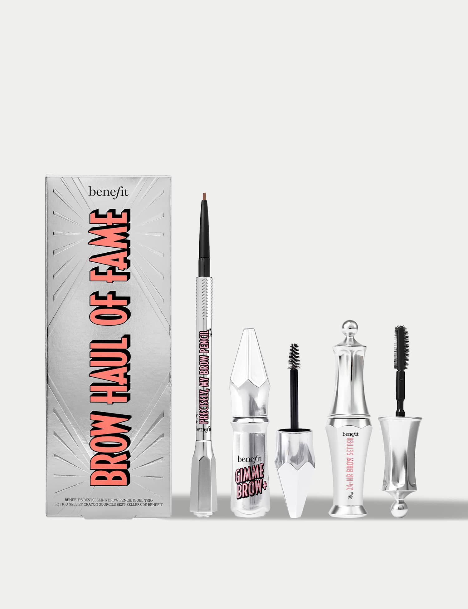 BENEFIT Brow Haul of Fame Brow Basics Kit Shade 3 Worth �55 5.1ml Light Cream