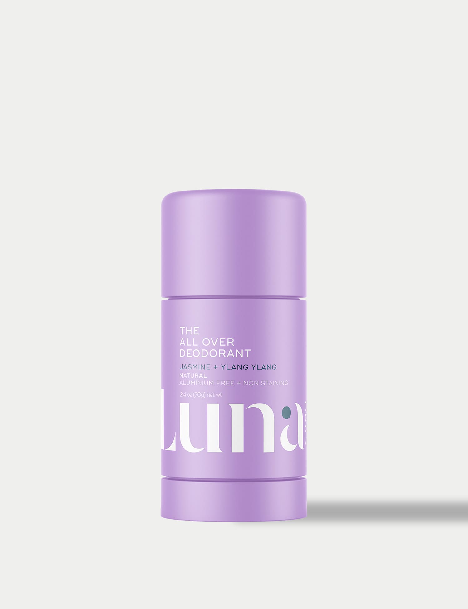 Luna Daily The All Over Deodorant�- Extra-strength Natural Non-Staining Deodorant Stick - Jasmine & 