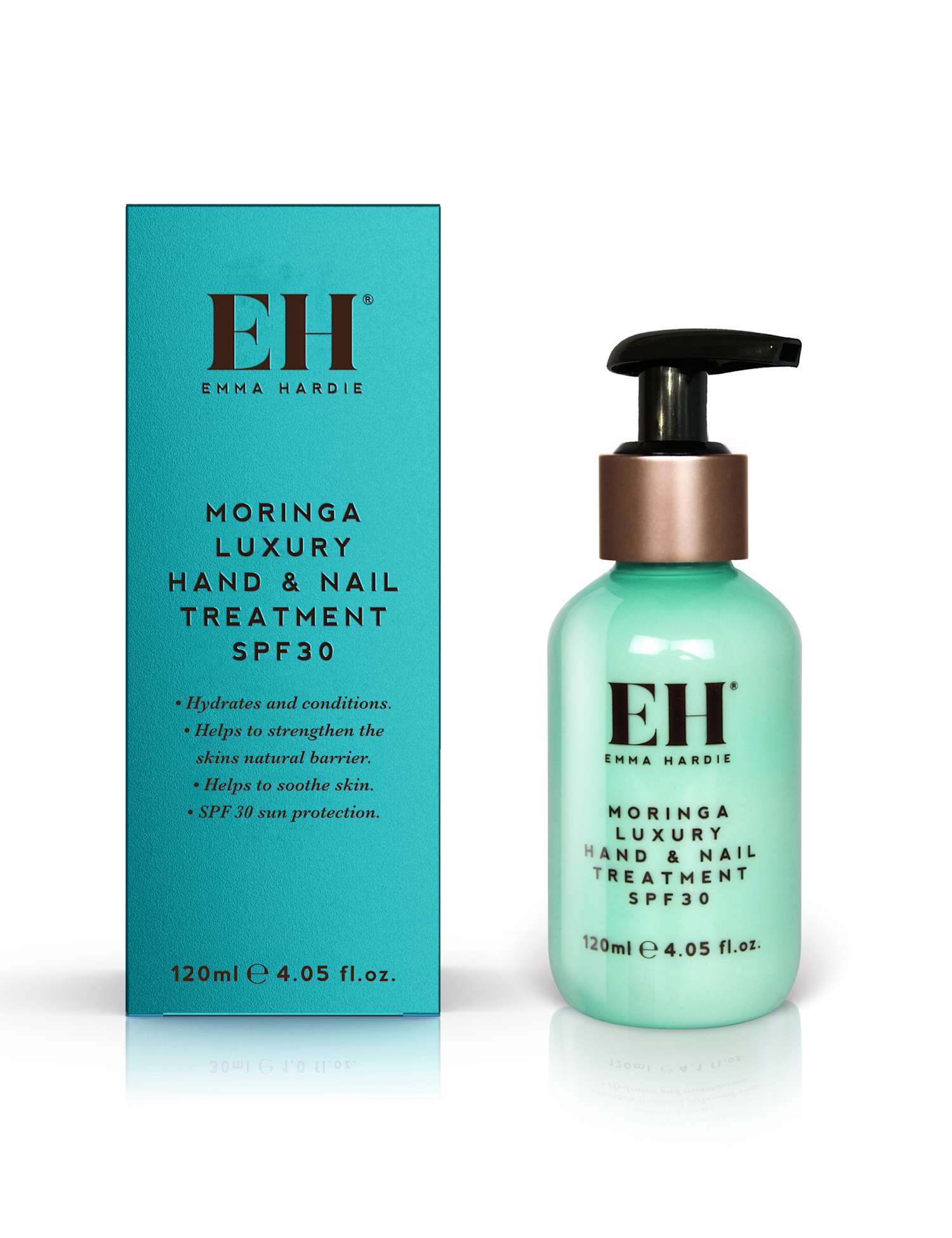 Emma Hardie Moringa Luxury Hand & Nail Treatment Cream SPF30 120ml No Colour