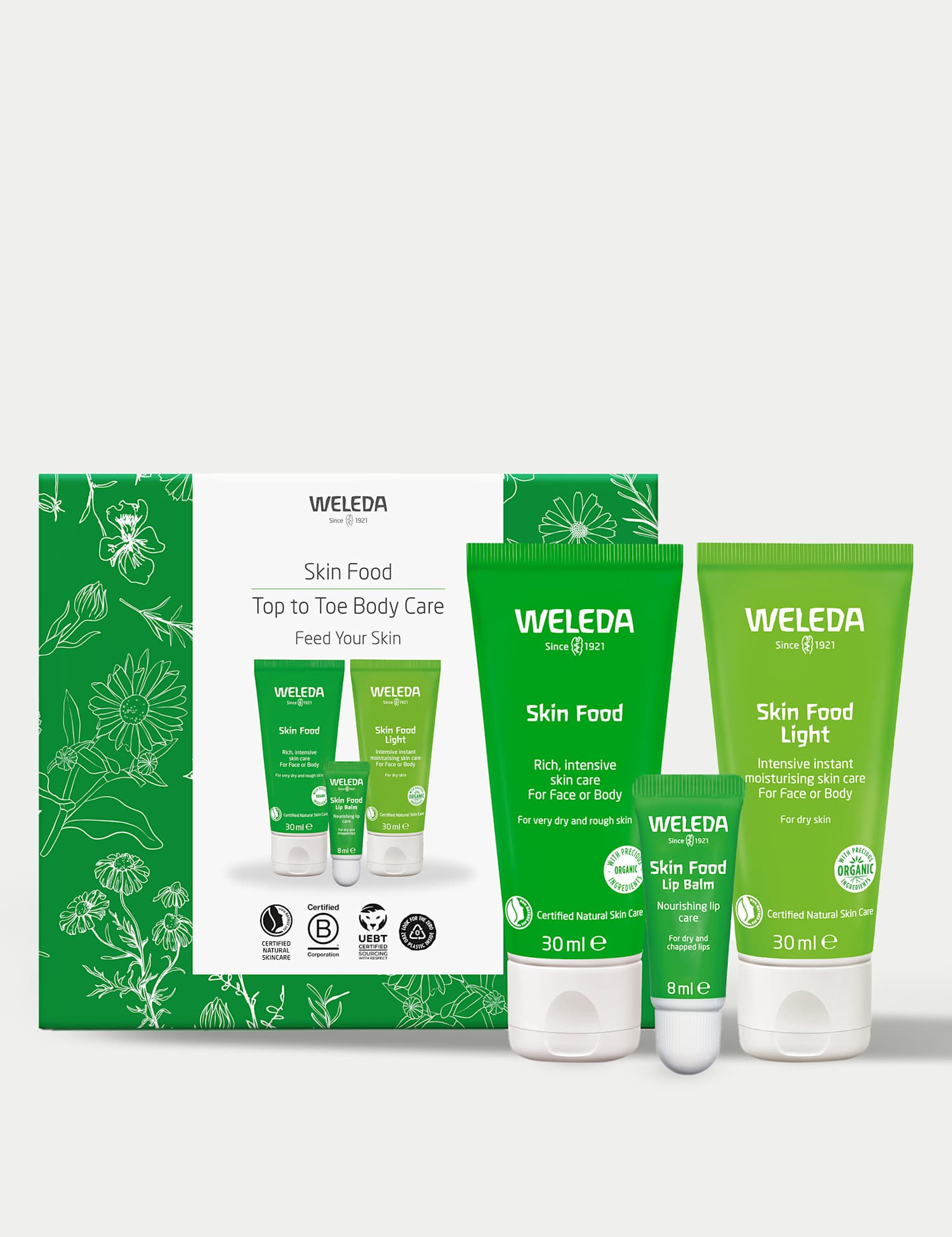 Weleda Skin Food Top to Toe Gift Set No Colour