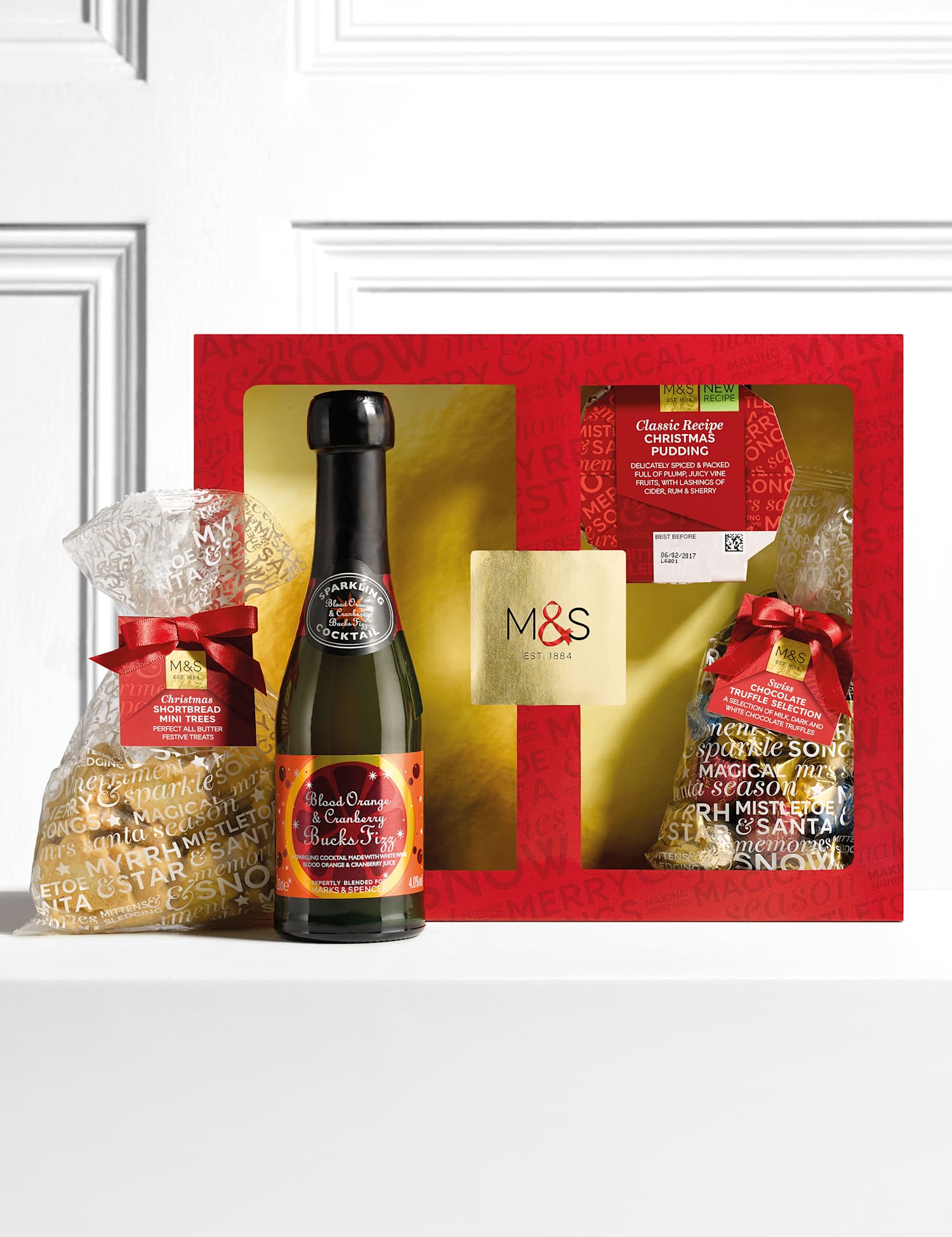 FESTIVE FOOD BOX WITH A COCKTAIL Your Free Gift No Colour