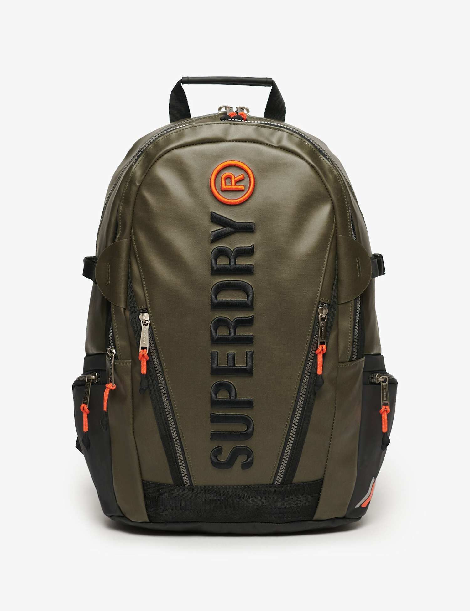 Superdry & Co Embroidered Zip Around Backpack Green