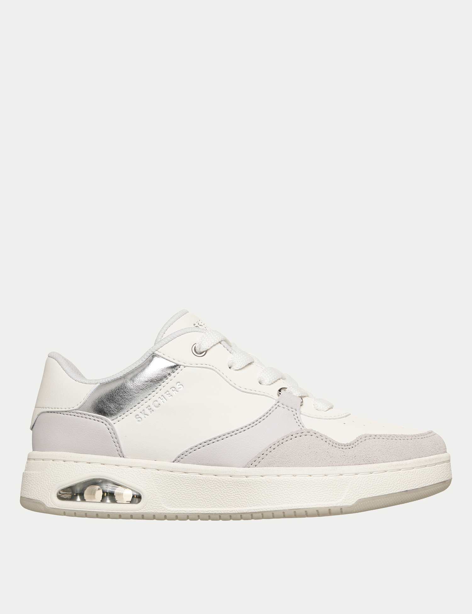 Skechers UNO CTL Subtle Shimmer Trainers White