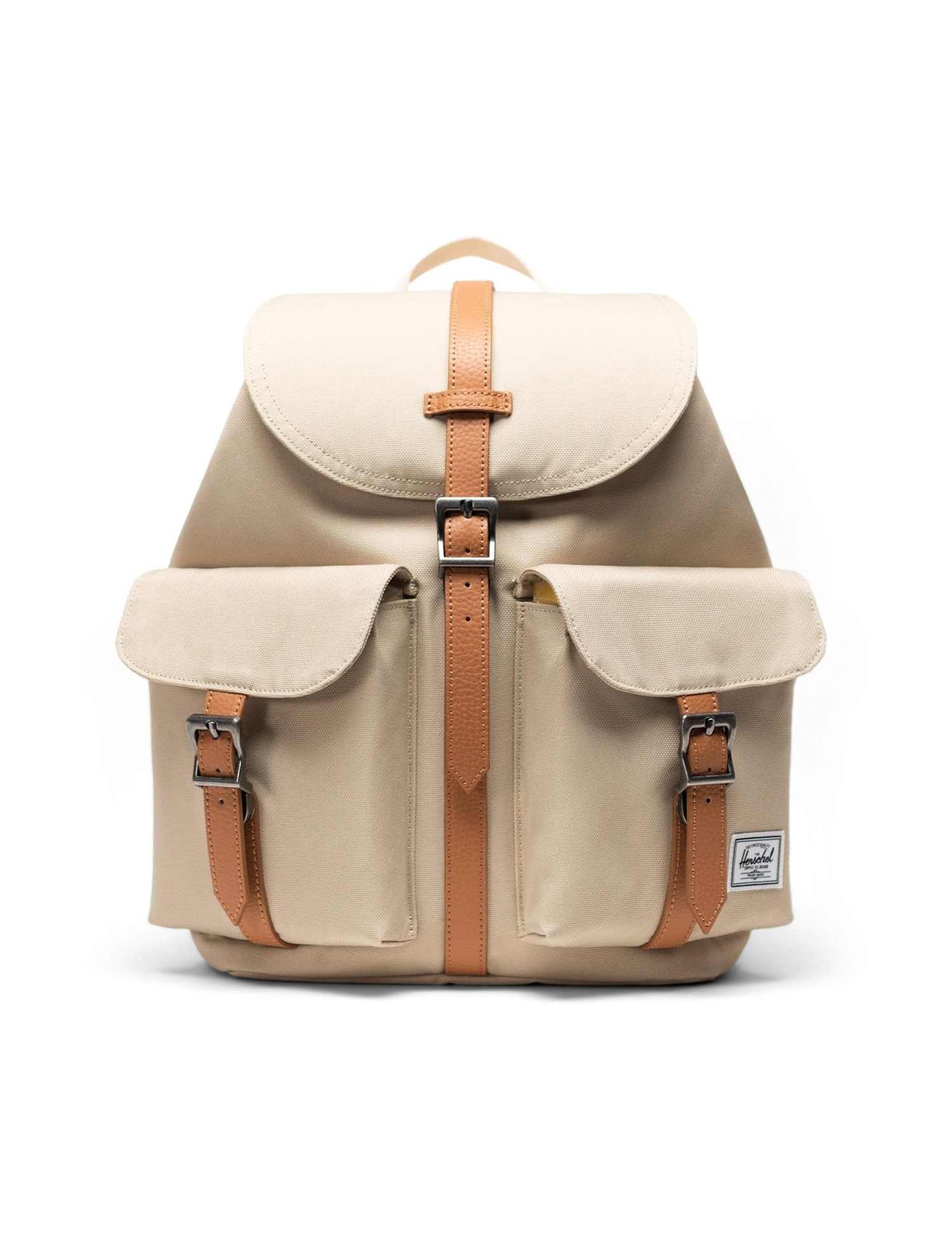 Herschel Multi Pocket Drawstring Backpack Natural