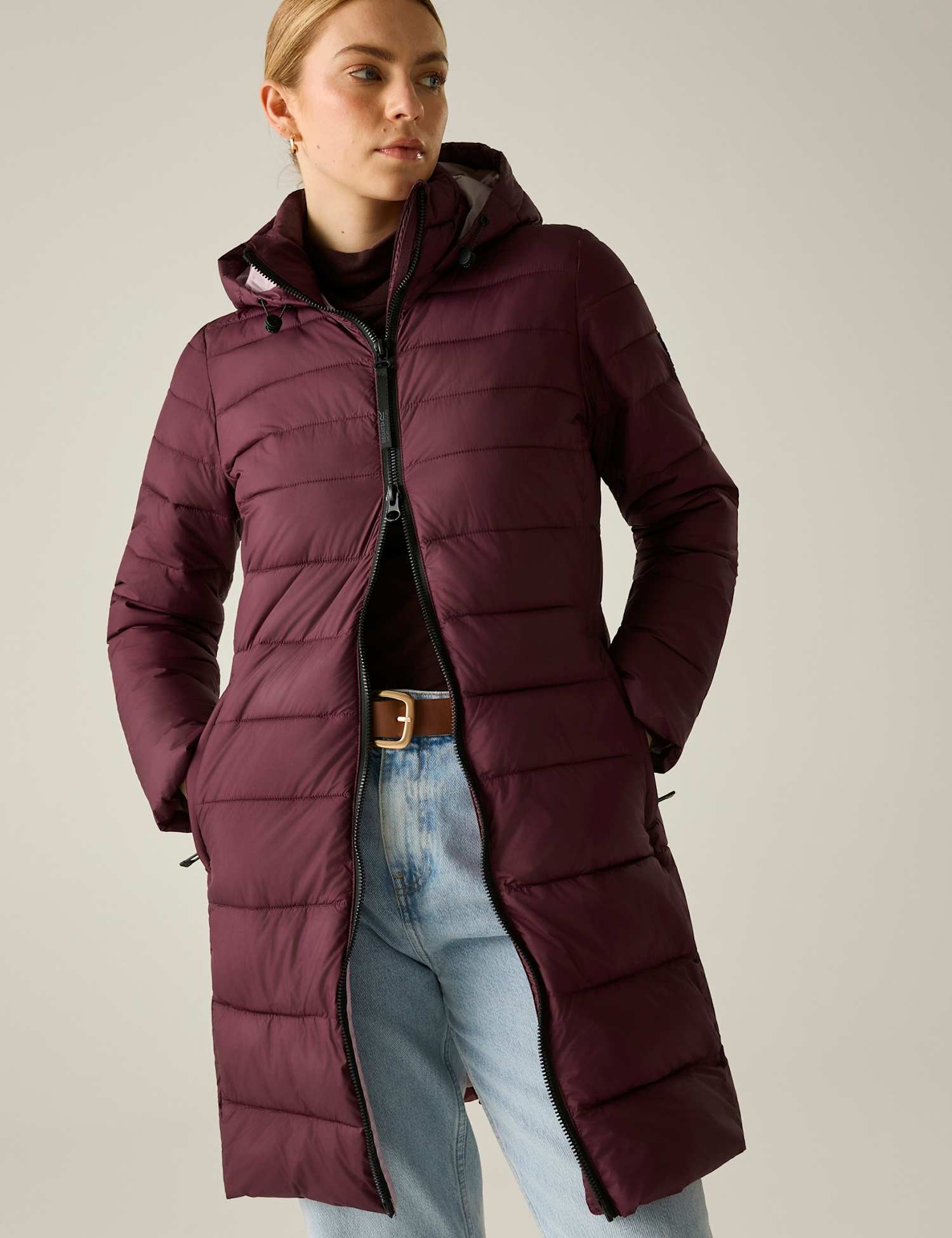Regatta Amara Lightweight Puffer Jacket Purple