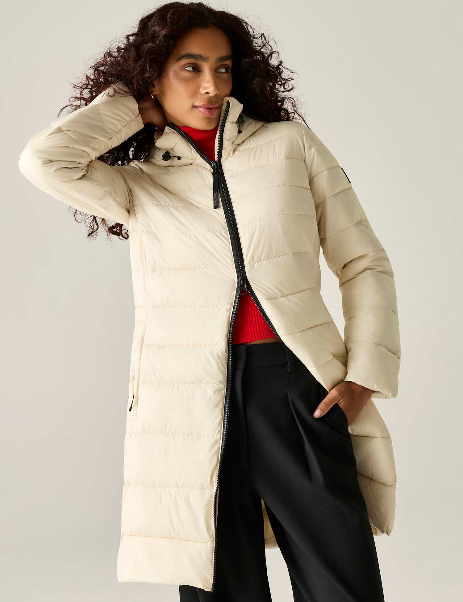 Regatta Amara Lightweight Puffer Jacket Cream