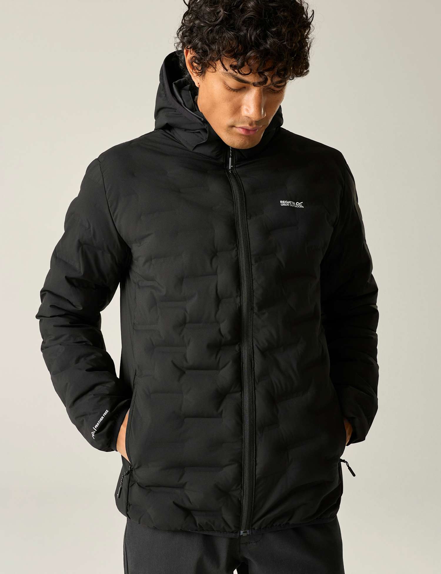 Regatta Astrel Waterproof Padded Jacket Black