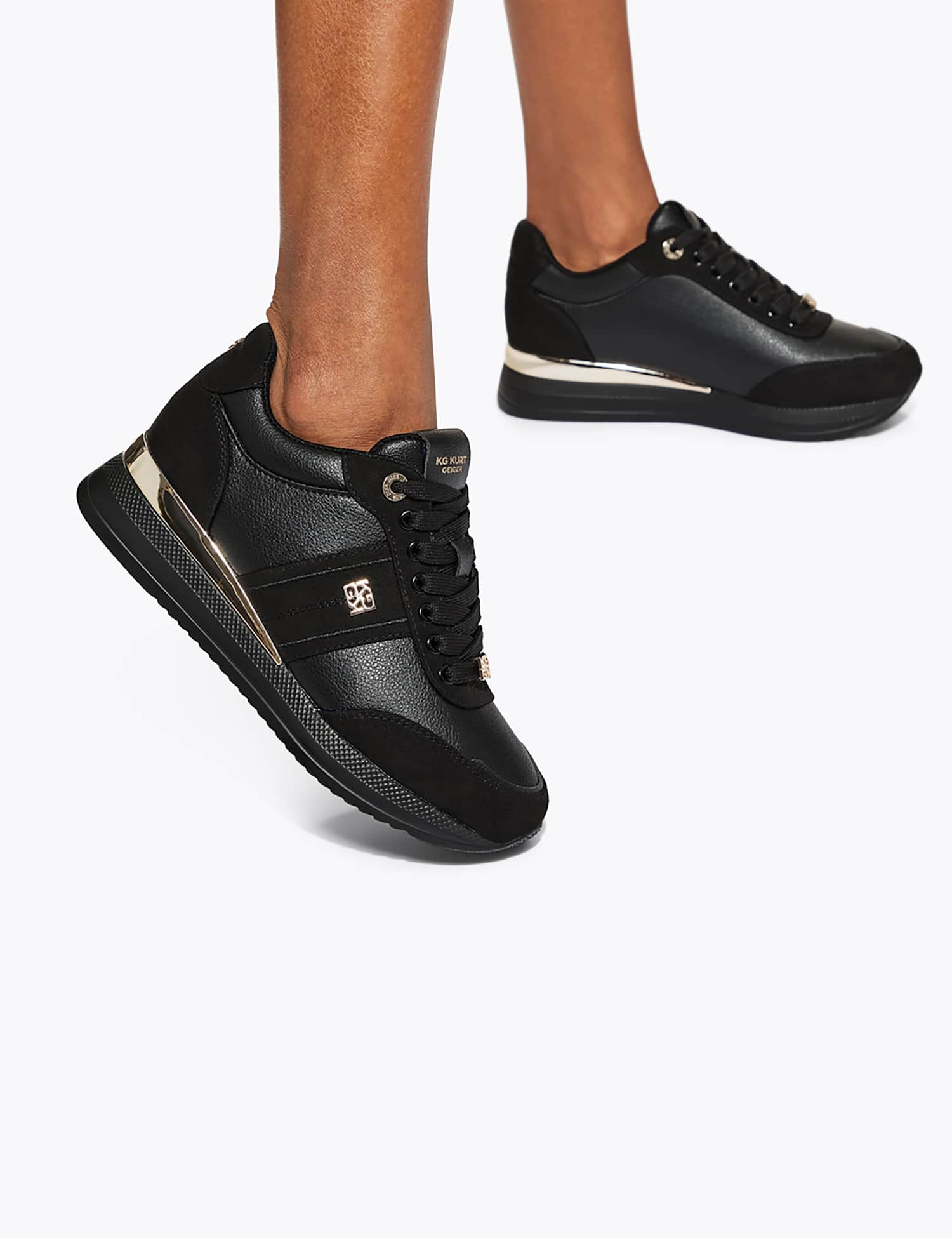 Kurt Geiger Lina Trainers Black