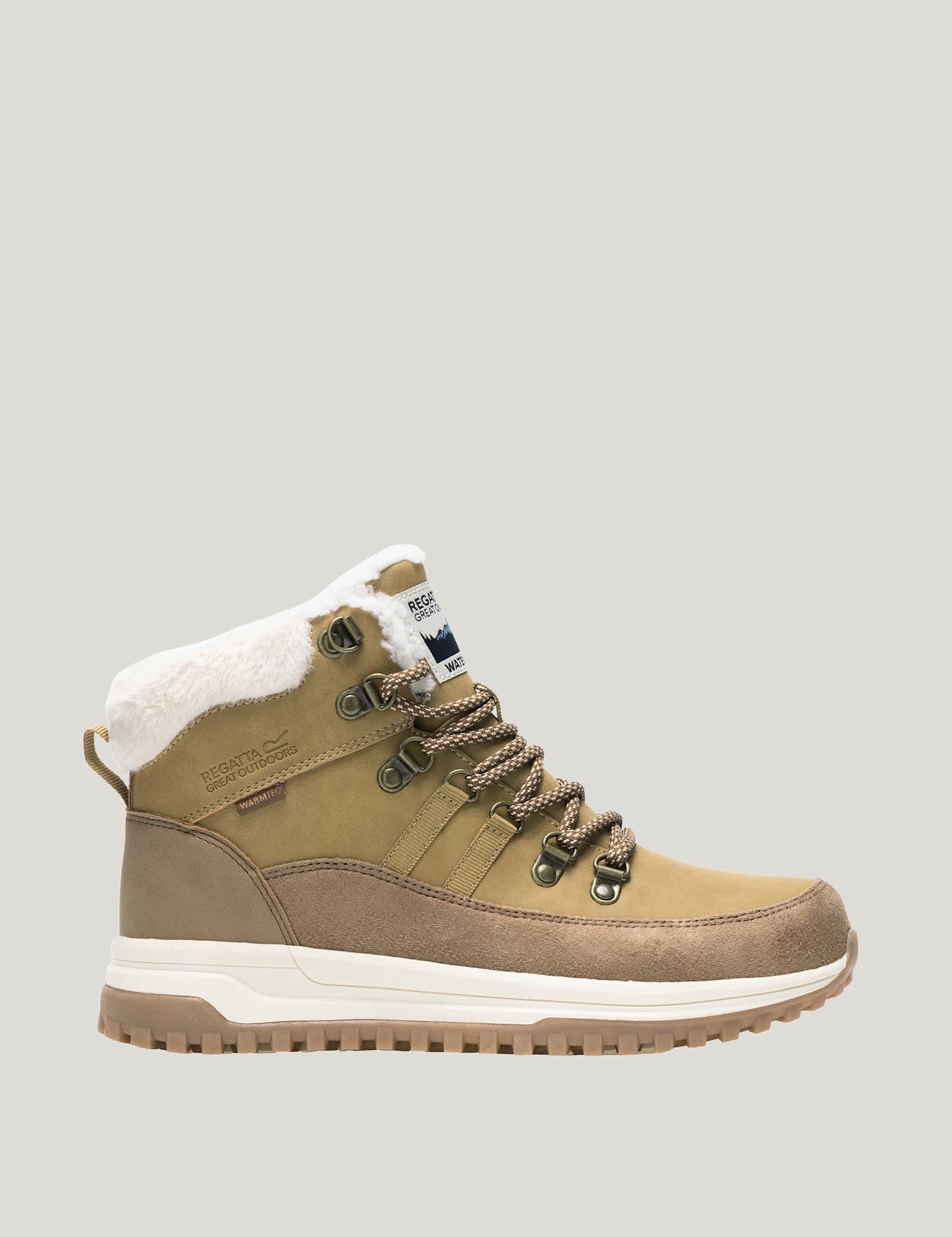 Regatta Elbourne Waterproof Winter Boots Brown